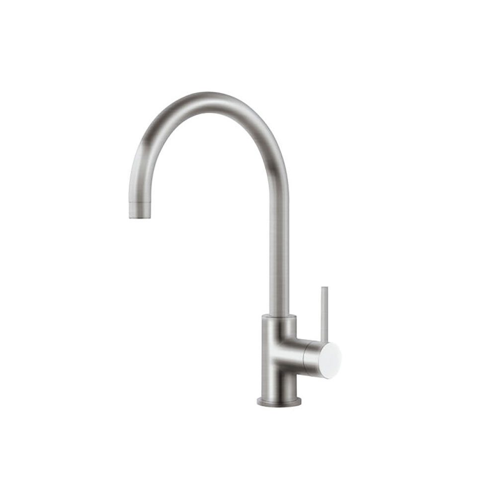 Systemceram Küchenarmatur Fresh Edelstahlfinish