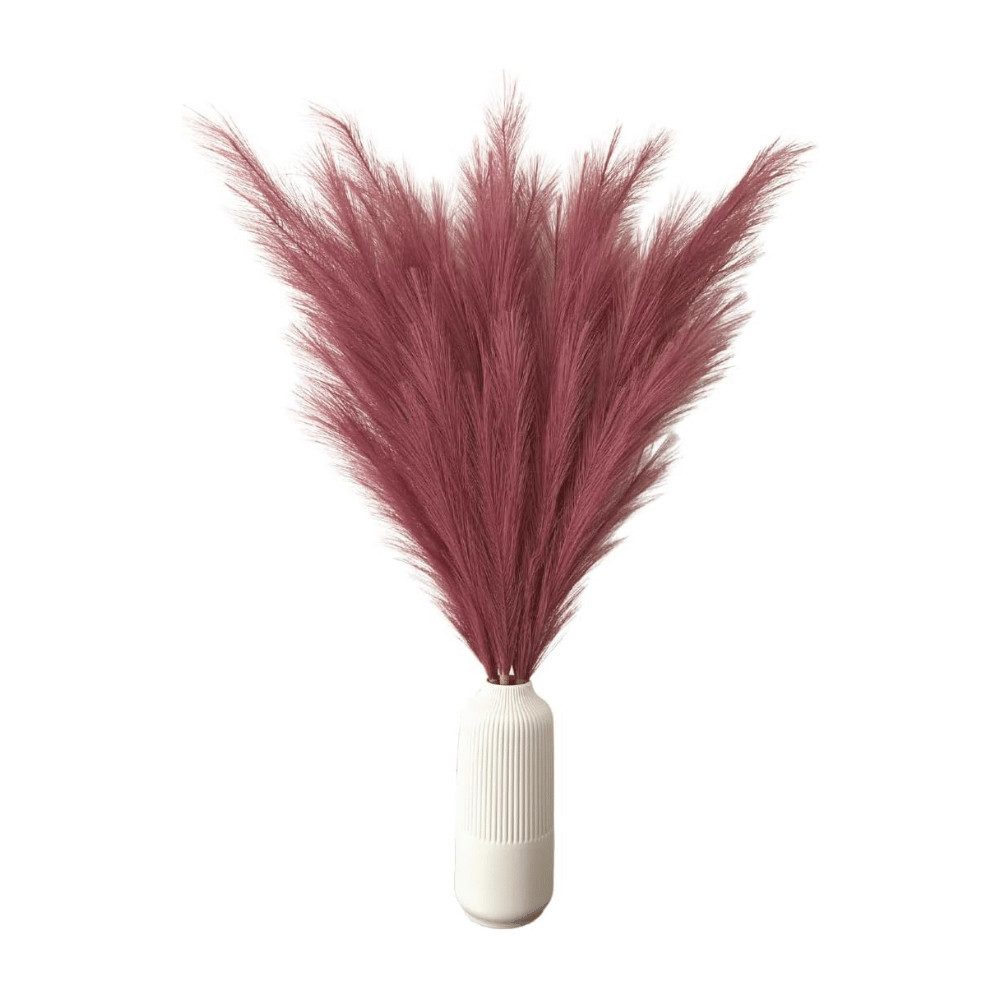 Kunstpflanze LAYBA Künstliches Pampasgras 3er-Set Mauve 100 cm, Layba