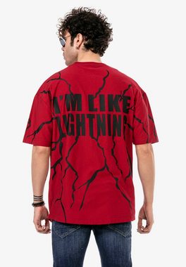 RedBridge T-Shirt Chester mit großflächigen Print