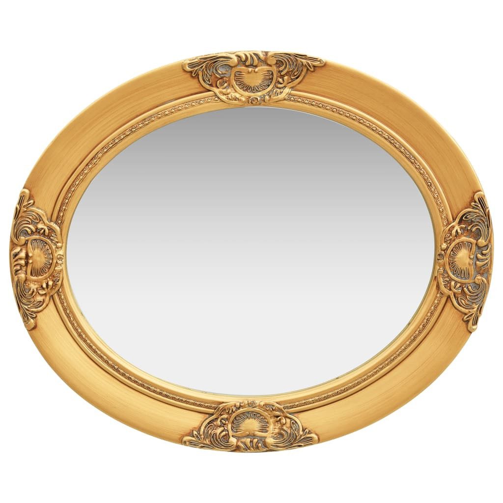 vidaXL Spiegel Wandspiegel im Barock-Stil 50x60 cm Golden (1-St)