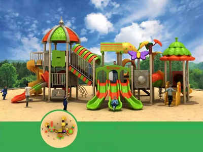 JVmoebel Spielturm Kletterturm Spielplatz Spielhaus Toys Outdoor Dschungel Spielplätze, Made in Europa