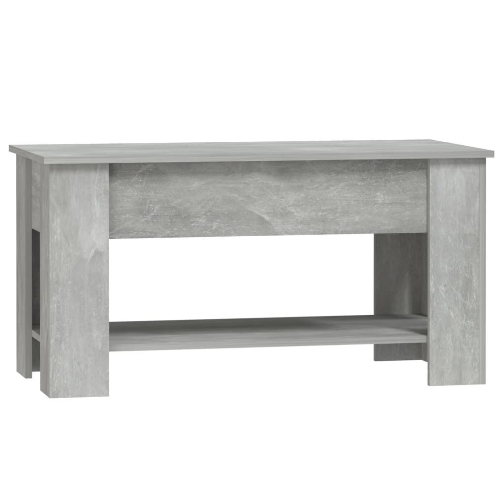 vidaXL Couchtisch Couchtisch Betongrau 101x49x52 cm günstig online kaufen