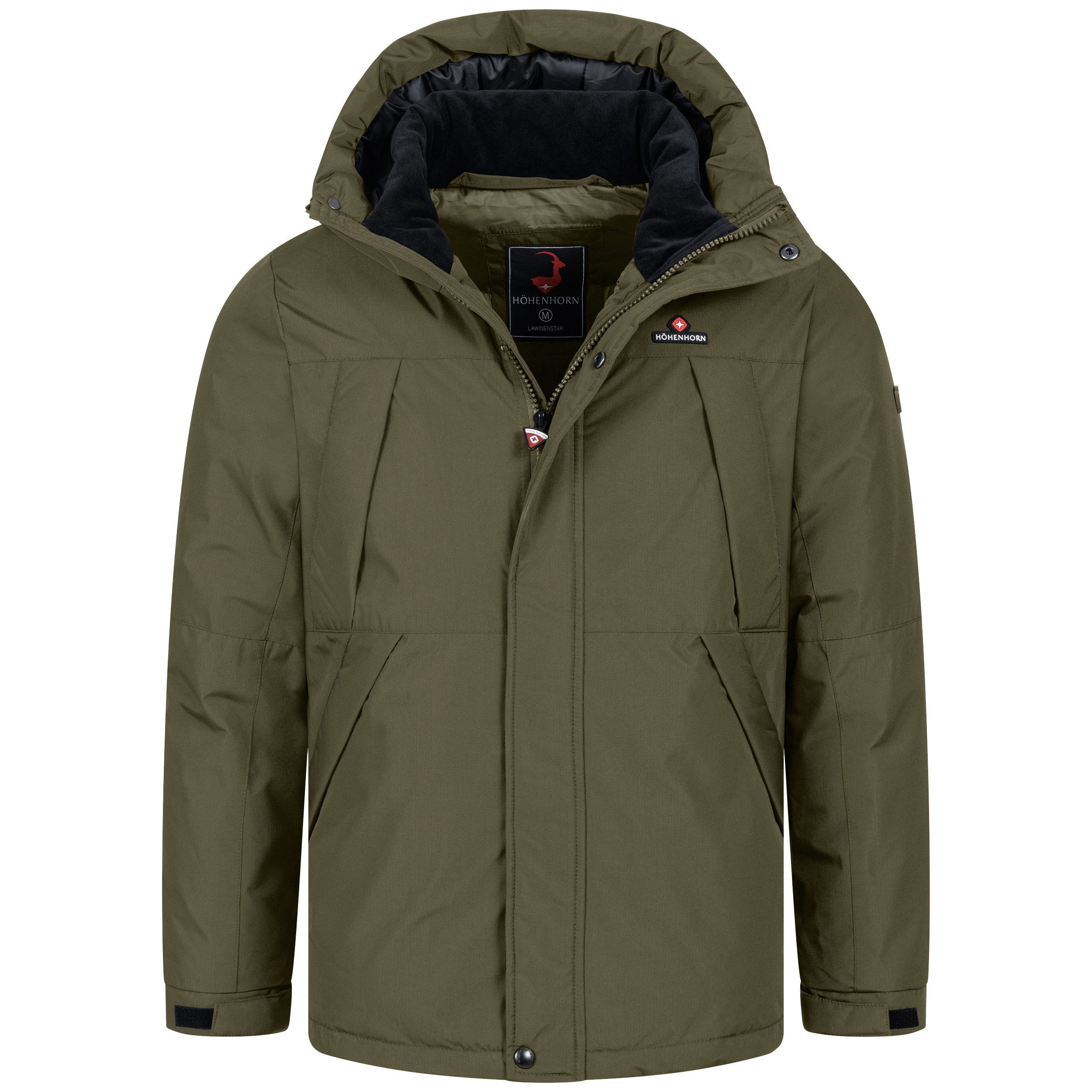 Höhenhorn Winterjacke Lawinenstar Herren Winter Jacke Gefüttert Atmungsaktiv für Männer
