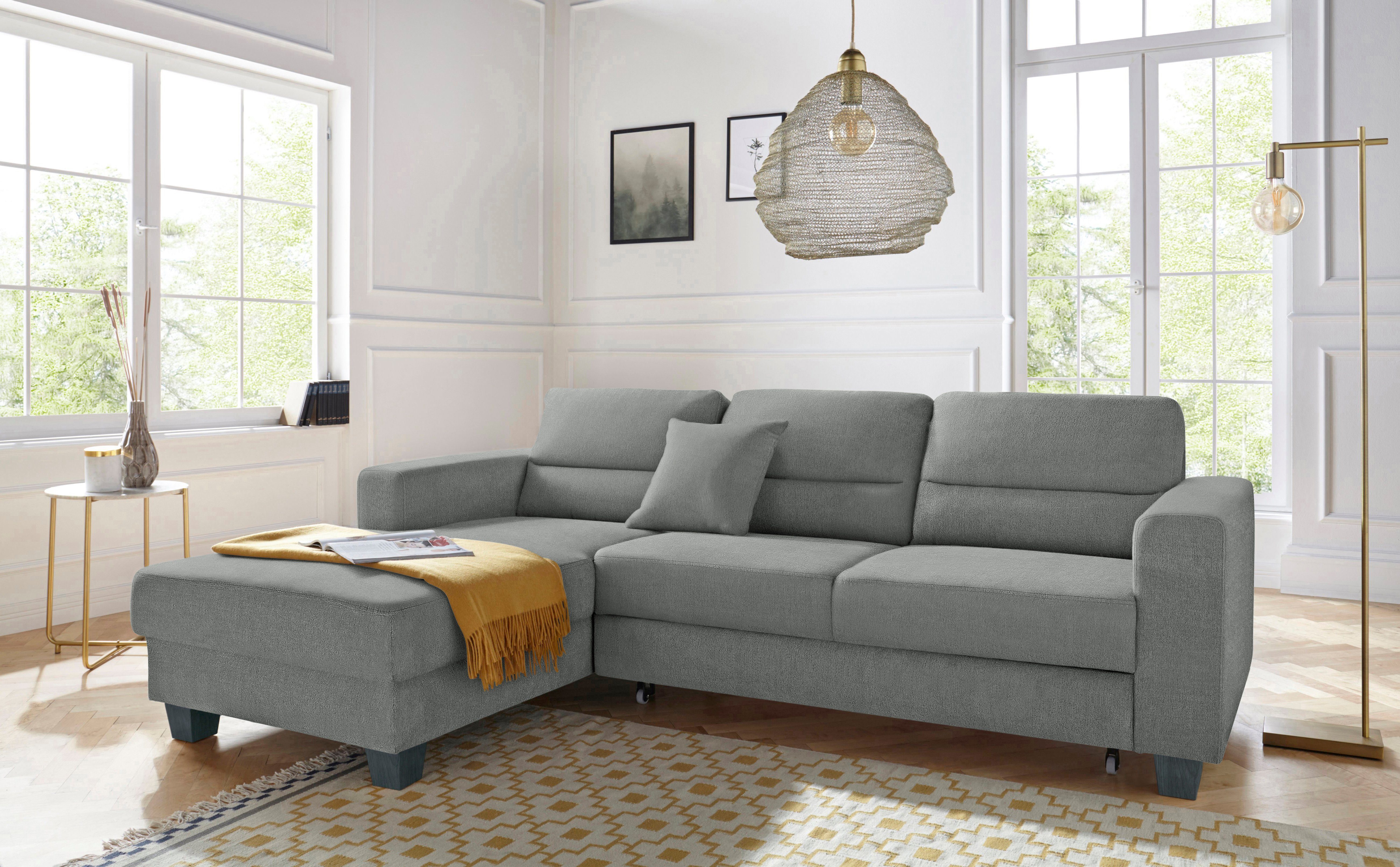 TRENDMANUFAKTUR Ecksofa Chamber, zeitlos und modern, günstig online kaufen