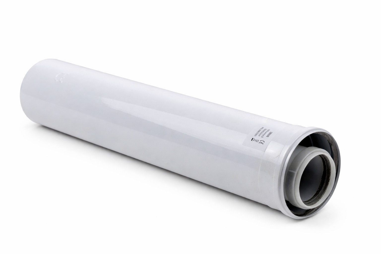 Uzman Ofenrohr 1000mm Konzentrische Luft-/Abgasrohr Ø 80/125 mm Abgassystem, (1-tlg)