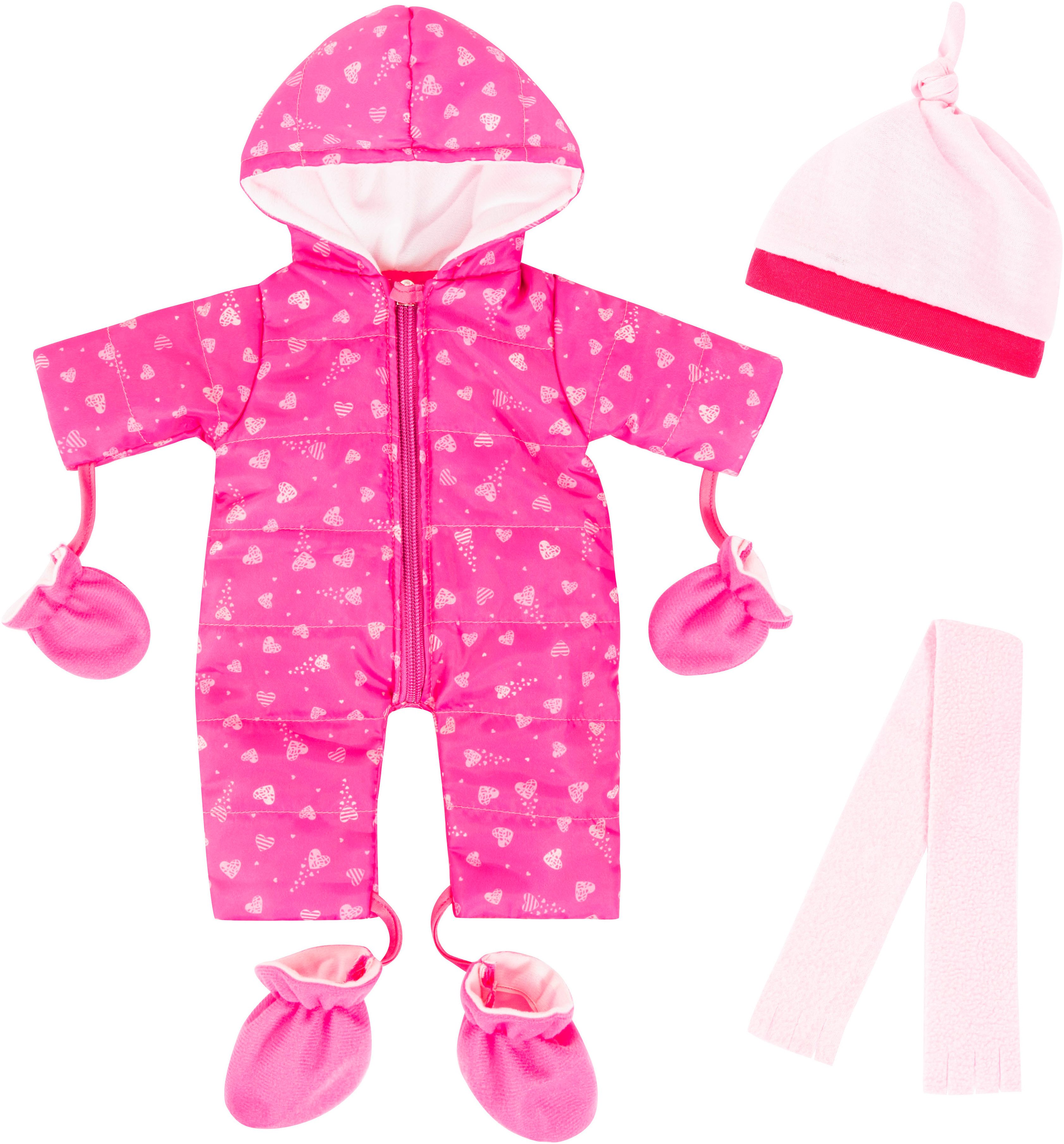 Bayer Puppenkleidung Schneeoverall 38-42 (Set, 5-tlg) günstig online kaufen