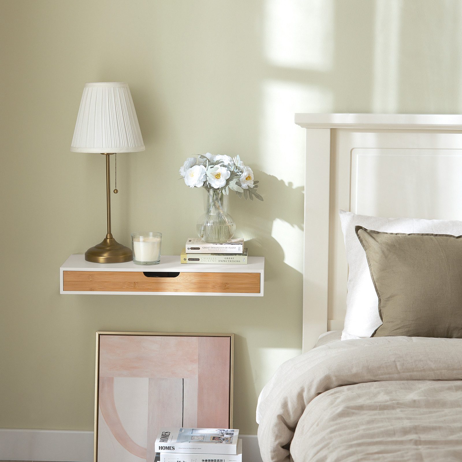 SoBuy Hängeschrank FRG92/93, Schweberegal Wandschrank Hängeregal Badschrank günstig online kaufen