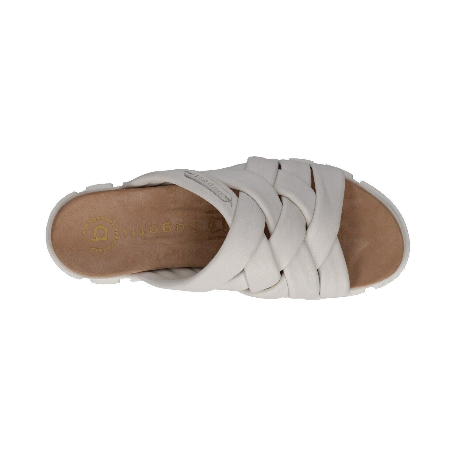 Weiß bugatti Sandale