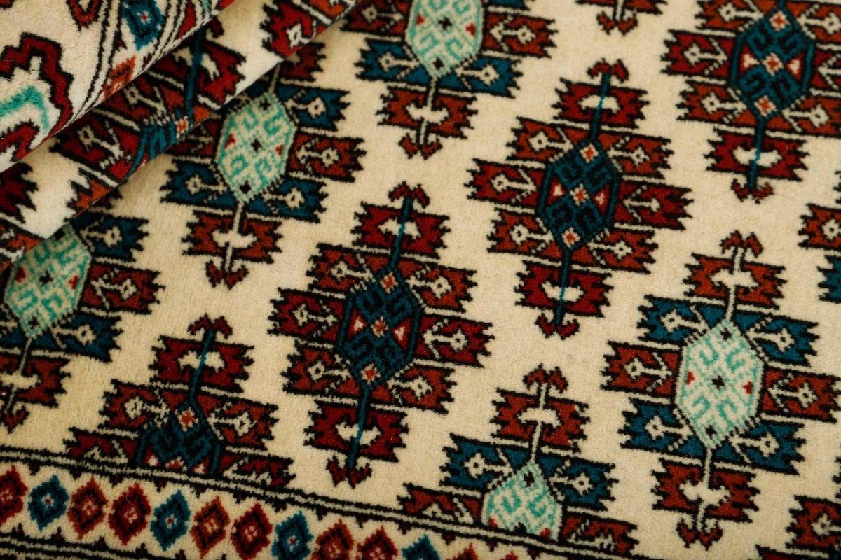 / Nain 112x152 Trading, Perserteppich, mm rechteckig, Handgeknüpfter Höhe: Orientteppich Orientteppich Turkaman 6