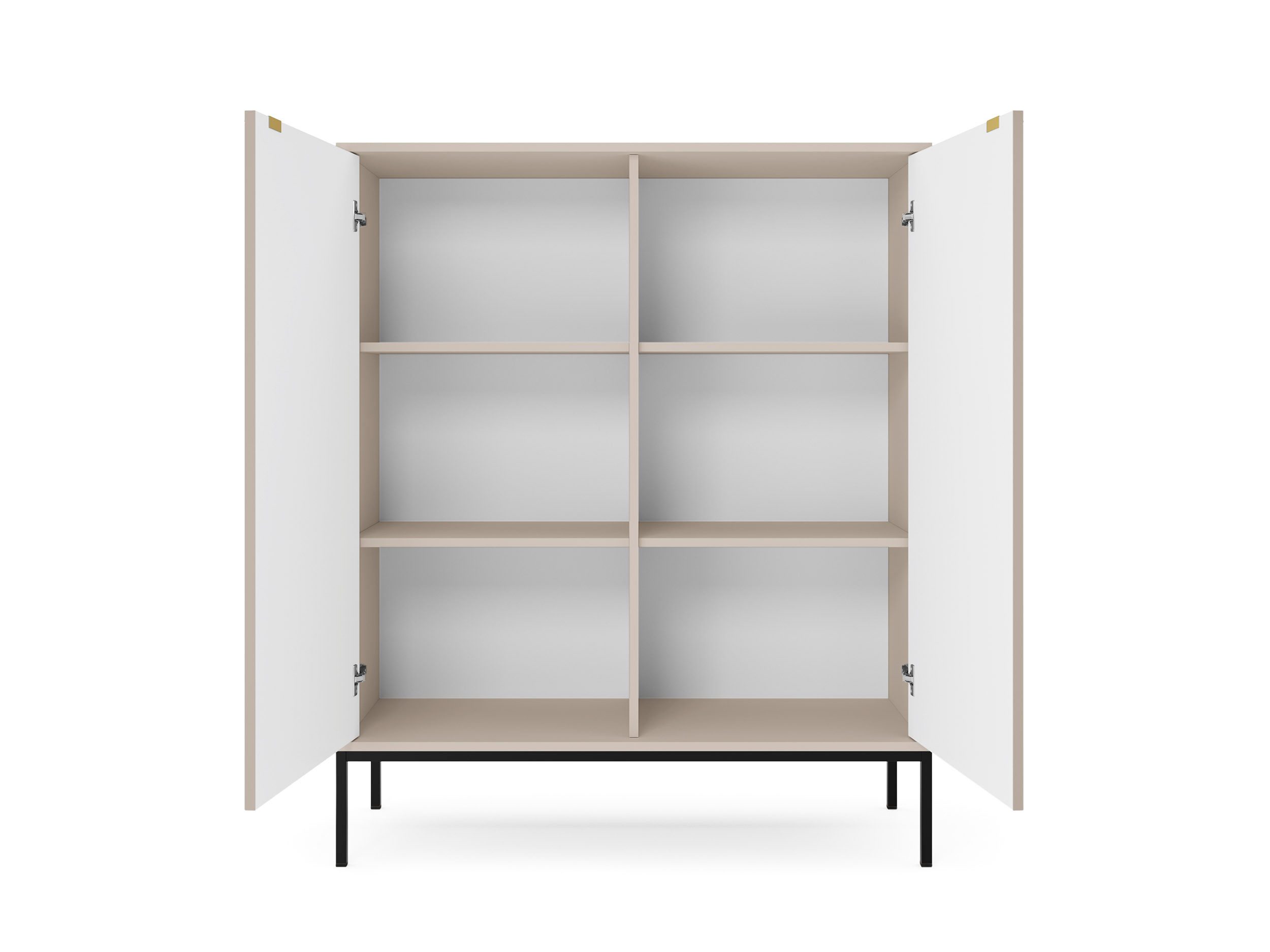 yourhouse24 Kommode NOVA K-104 mi Riffelfront