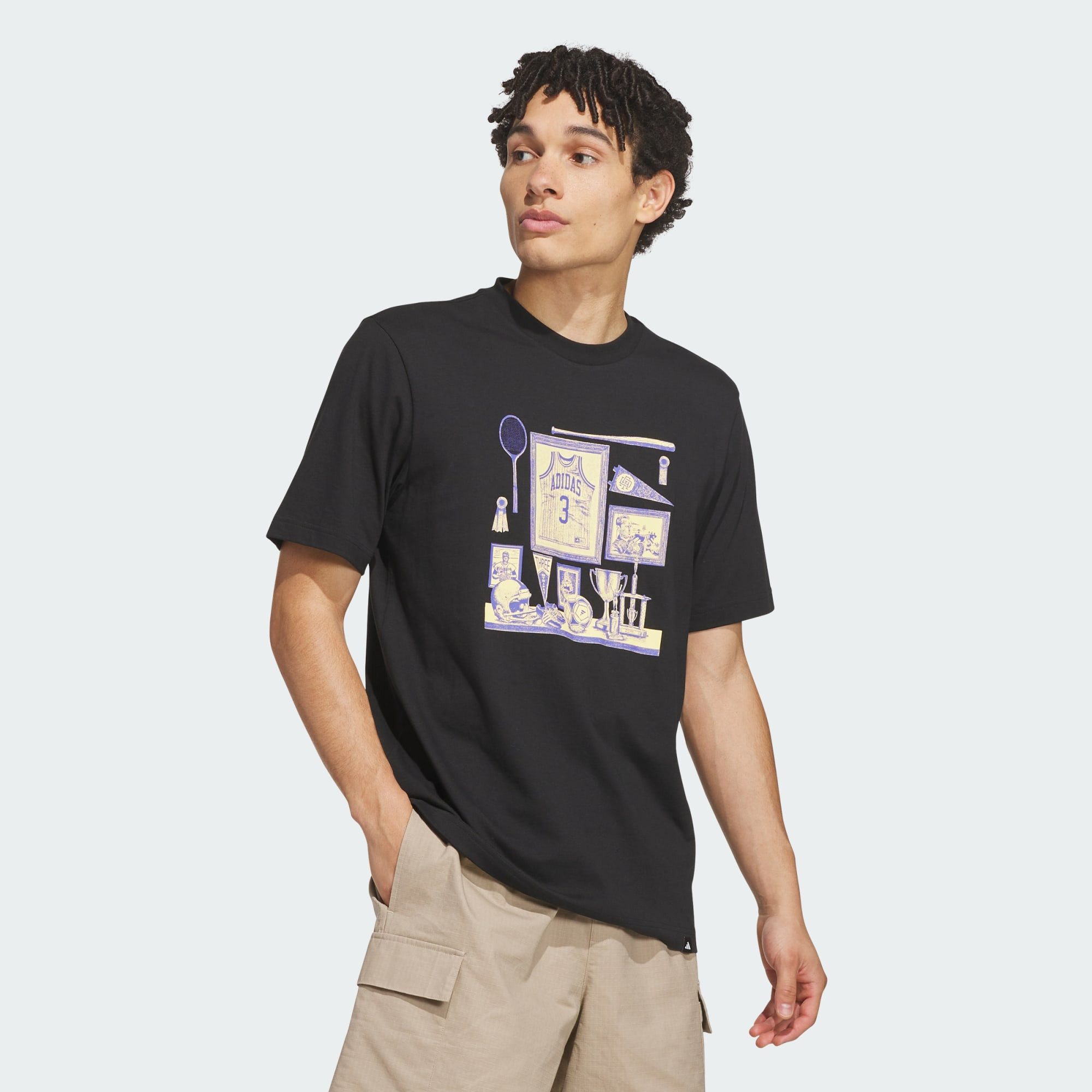 adidas Sportswear T-Shirt SPORTS BAR MEMORABILIA GRAFIK T-SHIRT (1-tlg)