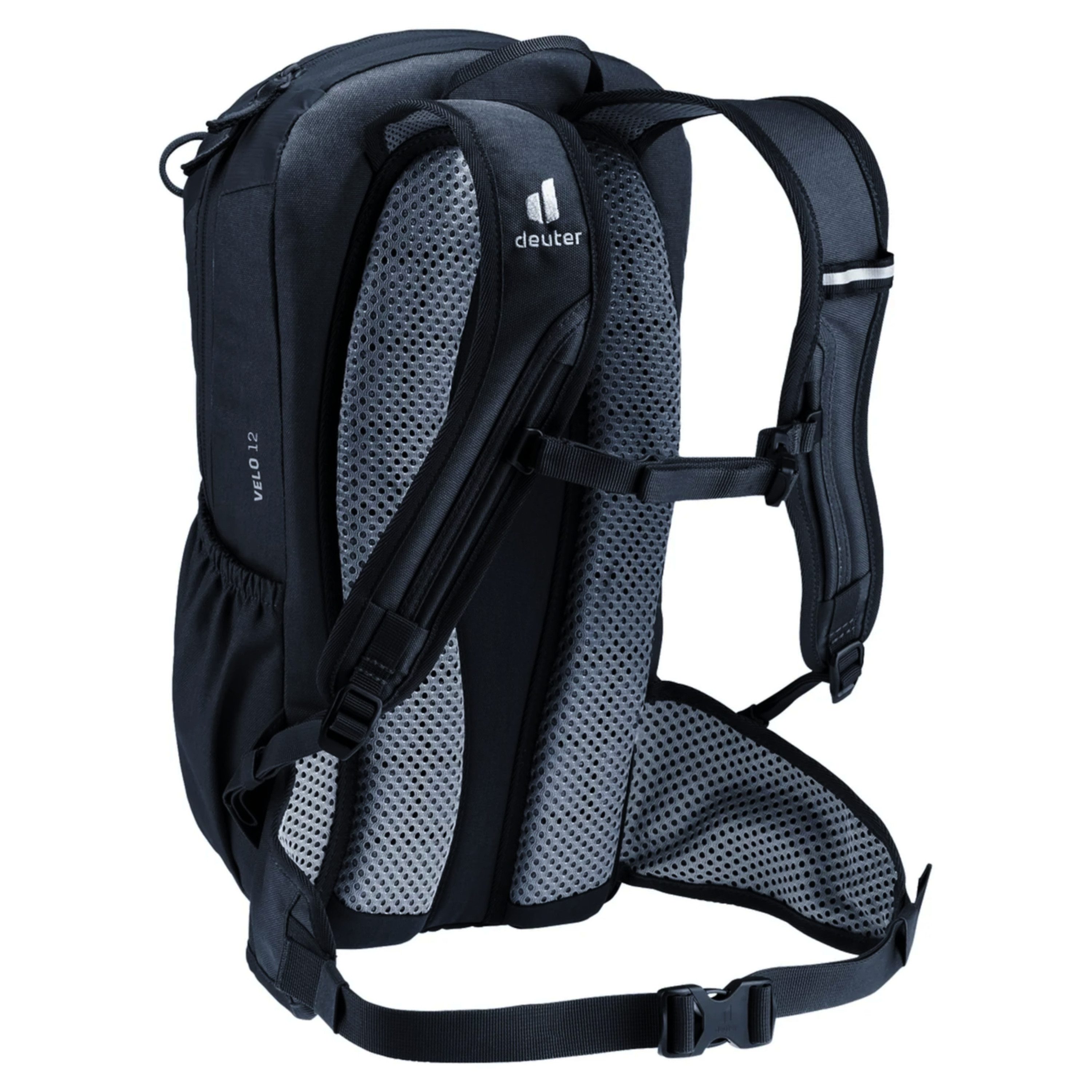 deuter Trekkingrucksack Velo 12 black kompakter, leichter Fahrradrucksack Tagesrucksack