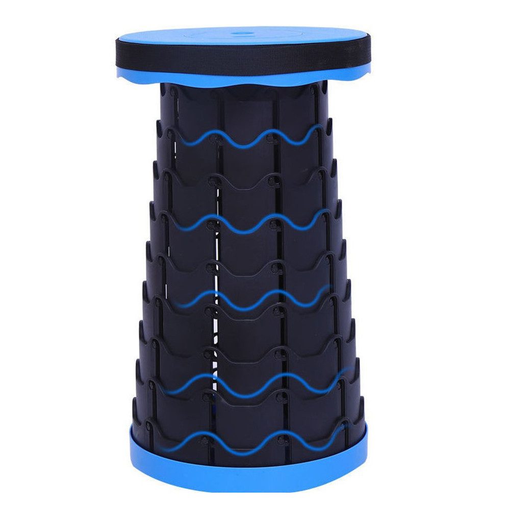 JEOBEST Campinghocker Tragbarer Klapphocker, Mini Teleskophocker, günstig online kaufen