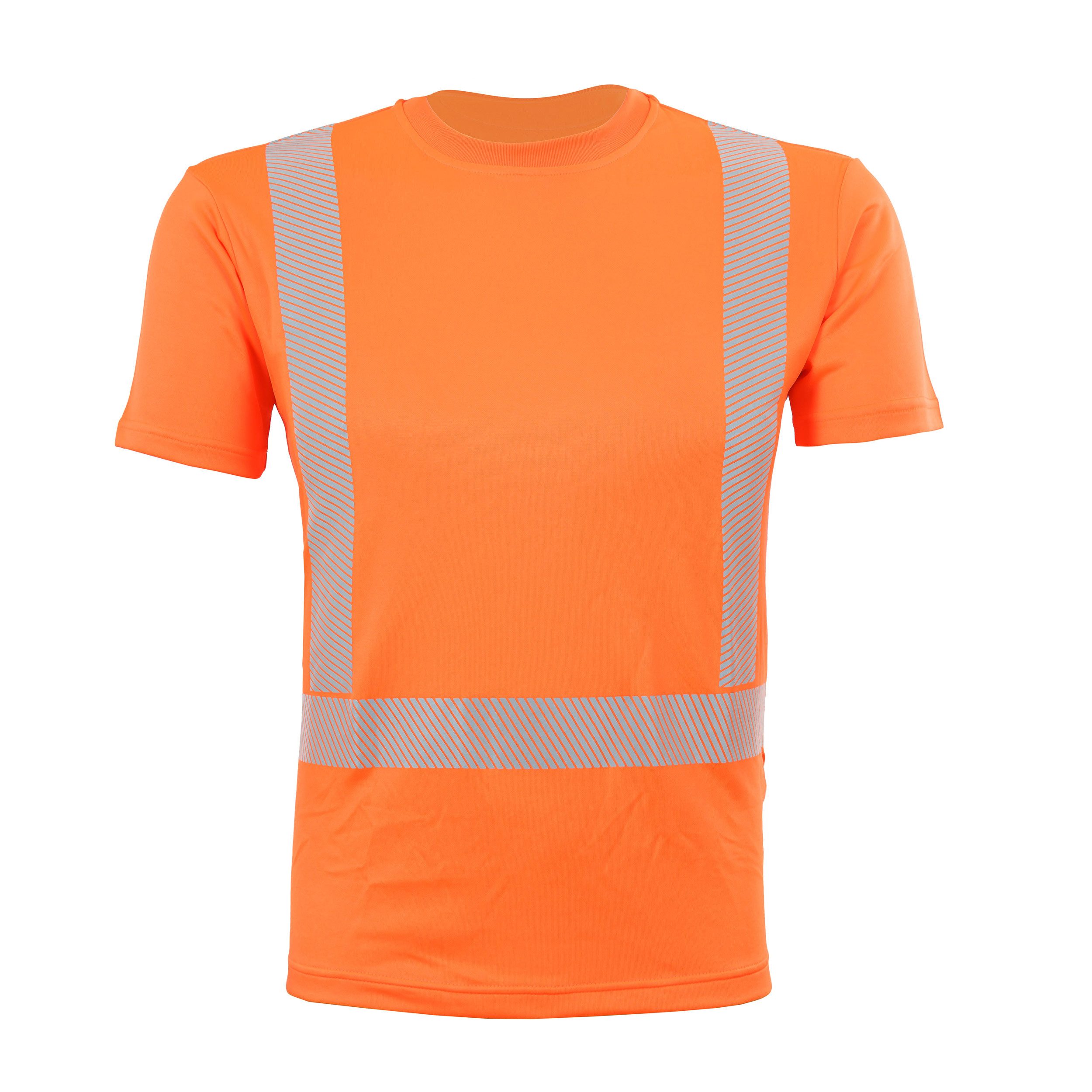 T-Shirt signalfarbenes T-Shirt aus Lyocell mit UV-Schutz & Zertifizierung