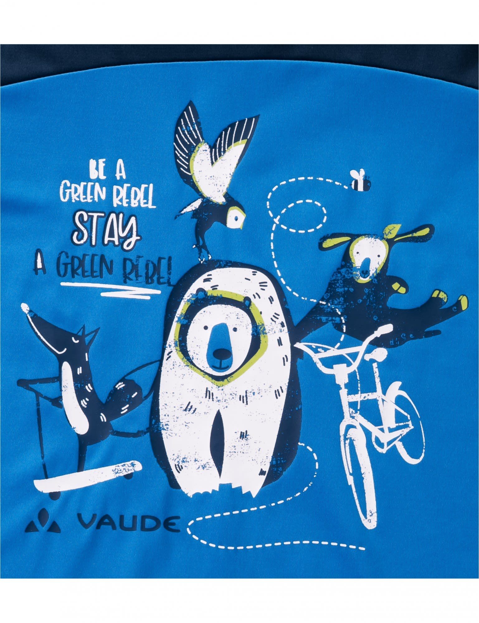 VAUDE Langarmshirt Vaude Kids Eclipse Long-sleeve T-shirt Solaro Kinder Ii Blue - Radiate