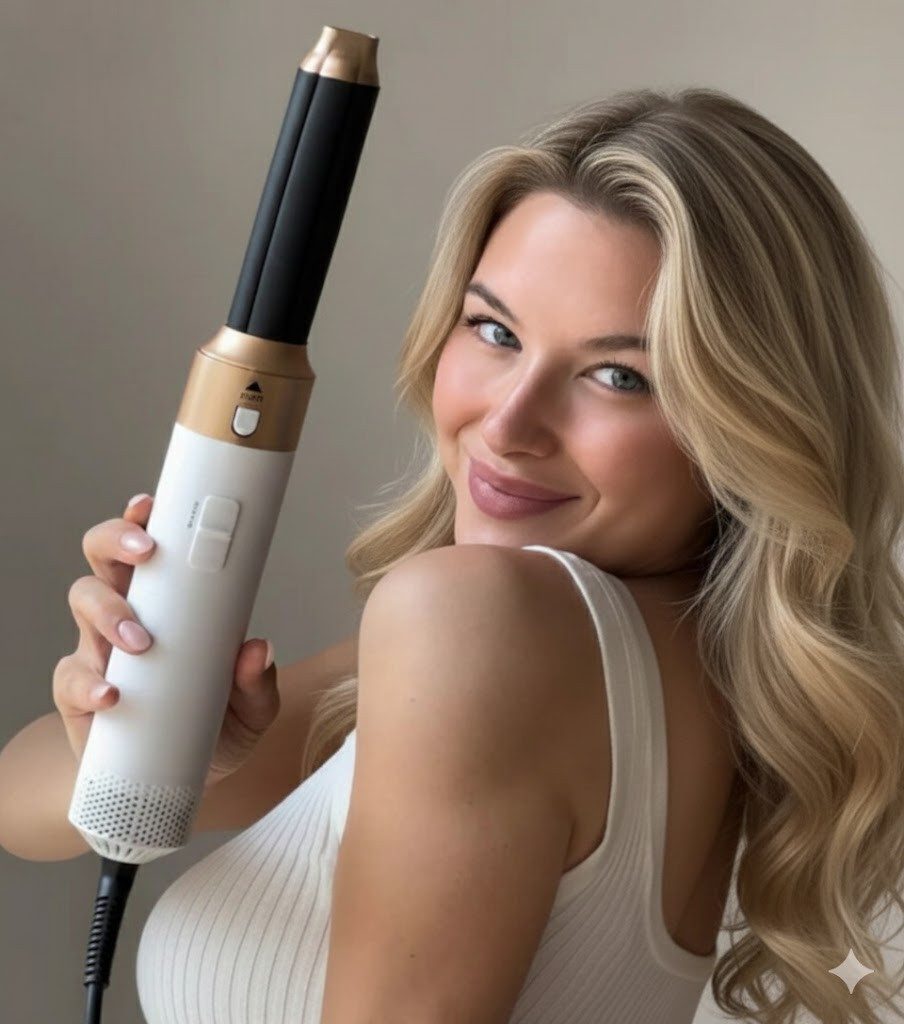 BELLABEAUTY Multihaarstyler Warmluftbürste Airstyler, Haartrockner, 5 in 1 Haarstyler, Geburtstagsgeschenk, Damengeschenk, Hochwertige Vearbeitung