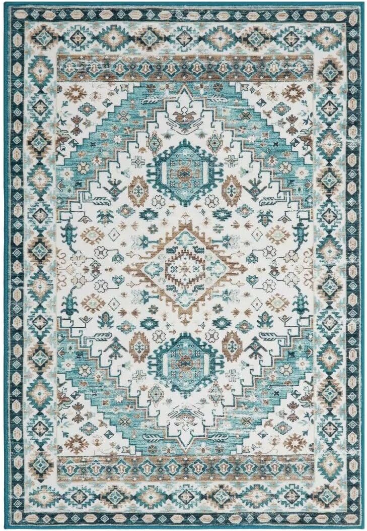 GarveeMore Orientteppich, rechteckig,Höhe:7mm,1400GSM,Weich,Pflegeleicht,ma günstig online kaufen