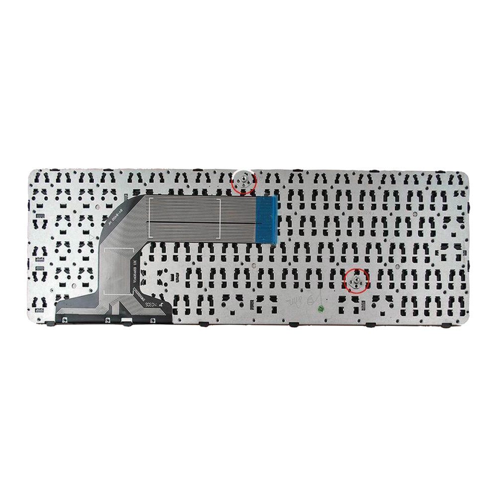 Trade-Shop Ersatz passend für HP Pavilion 17-e000sg 17-E000SM 17-E000SP 17-E000SQ Tastatur (Tastenbelegung: Deutsch, QWERTZ / Farbe: Schwarz / mit Rahmen)