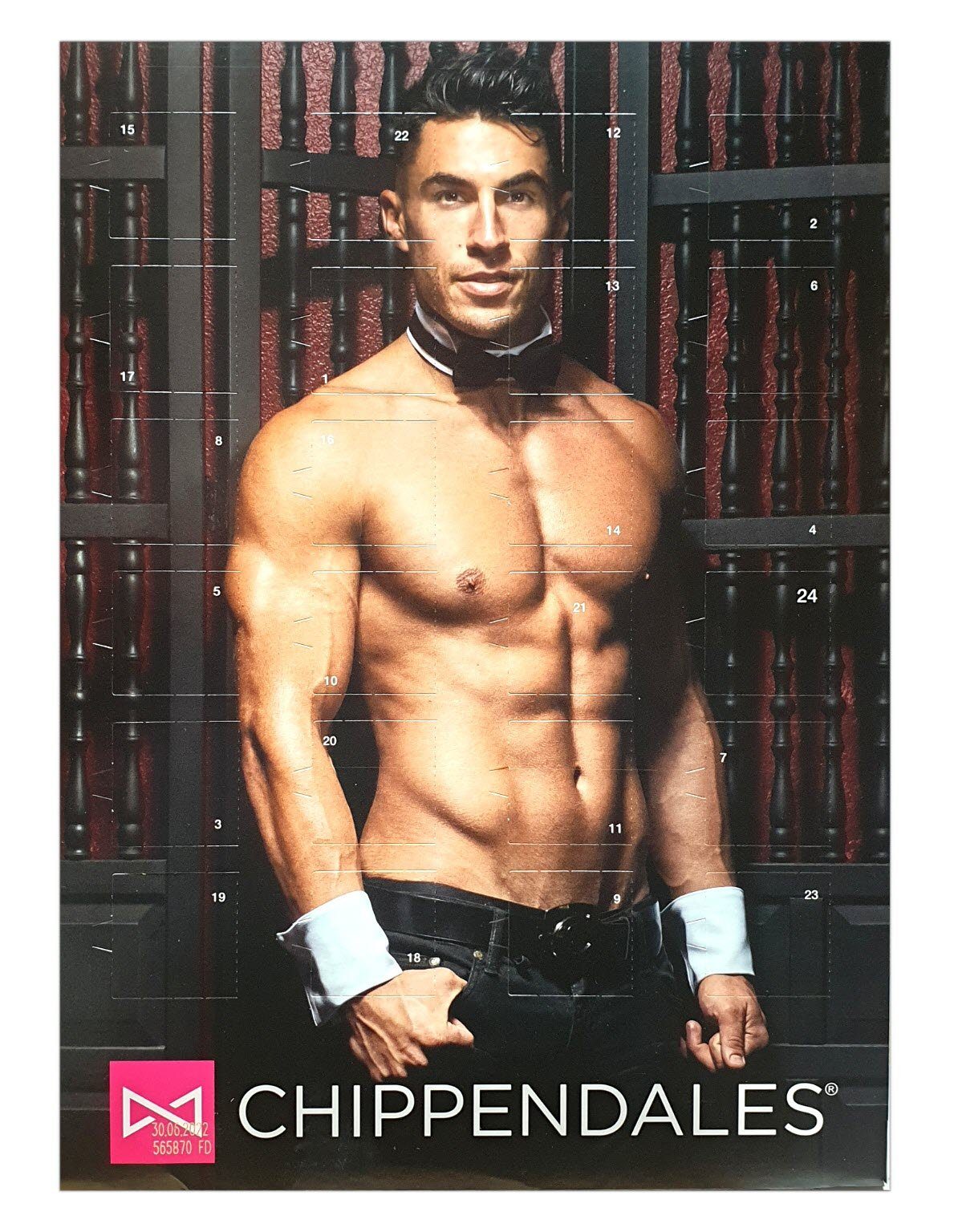 Spectrum Wandkalender Sexy Xmas Adventskalender Chippendales Mann 75 g
