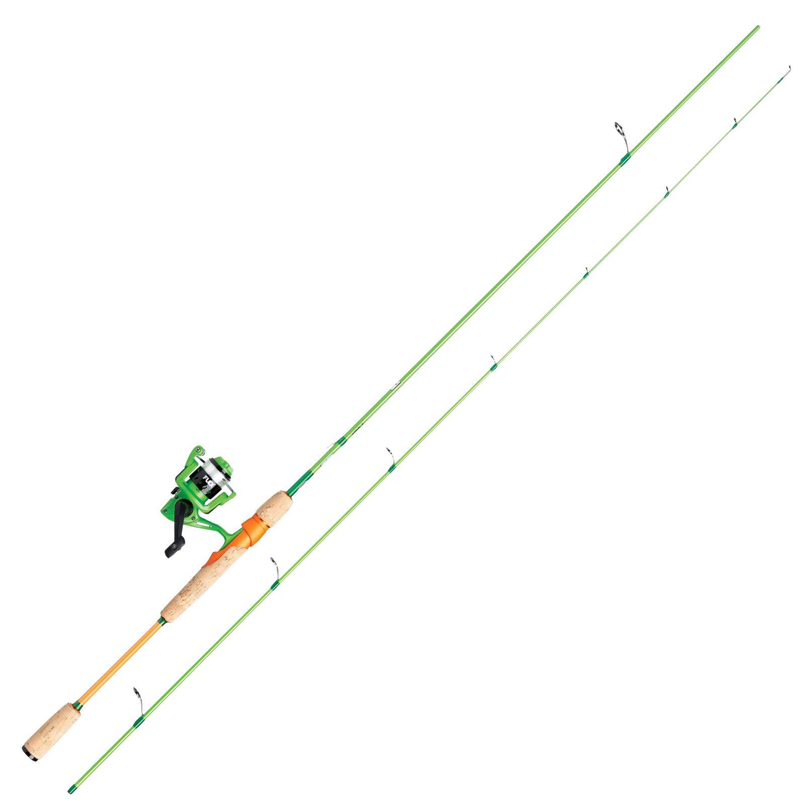 Berkley Spinnrute, Berkley Flex™ Trout Spinning Combo 2,40m –  Forellenteichrute Angelset – Rute & Rolle & Schnur Angelcombo