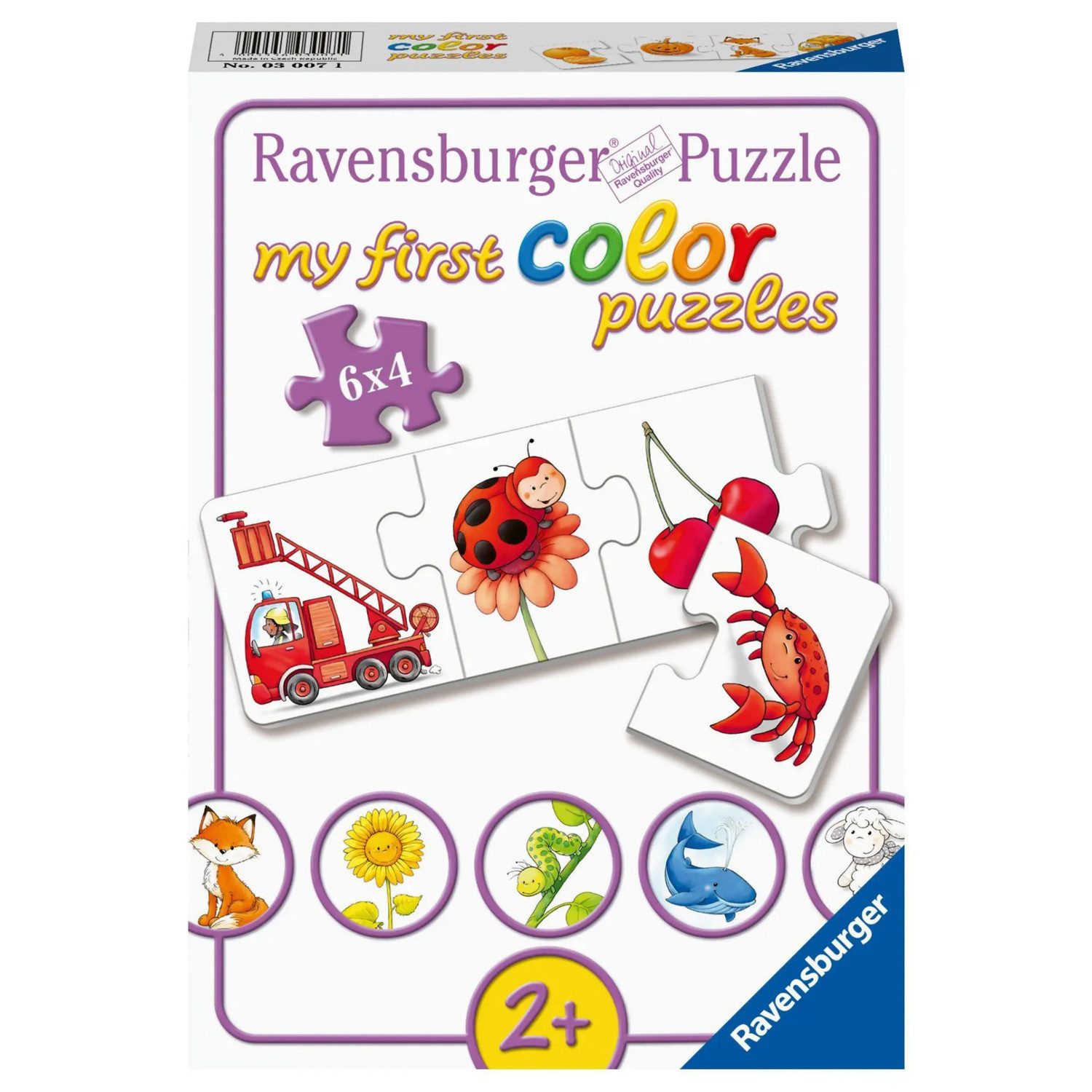 Ravensburger Puzzle Alle meine Farben, Puzzleteile
