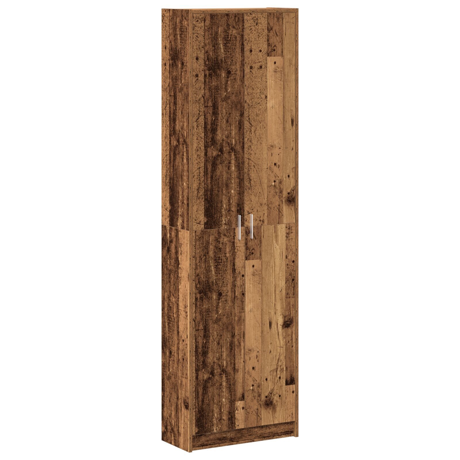 vidaXL Mehrzweckschrank 55 x 25 x 189 cm Kleiderschrank Altes Holz 55x25x189 cm Spanplatte