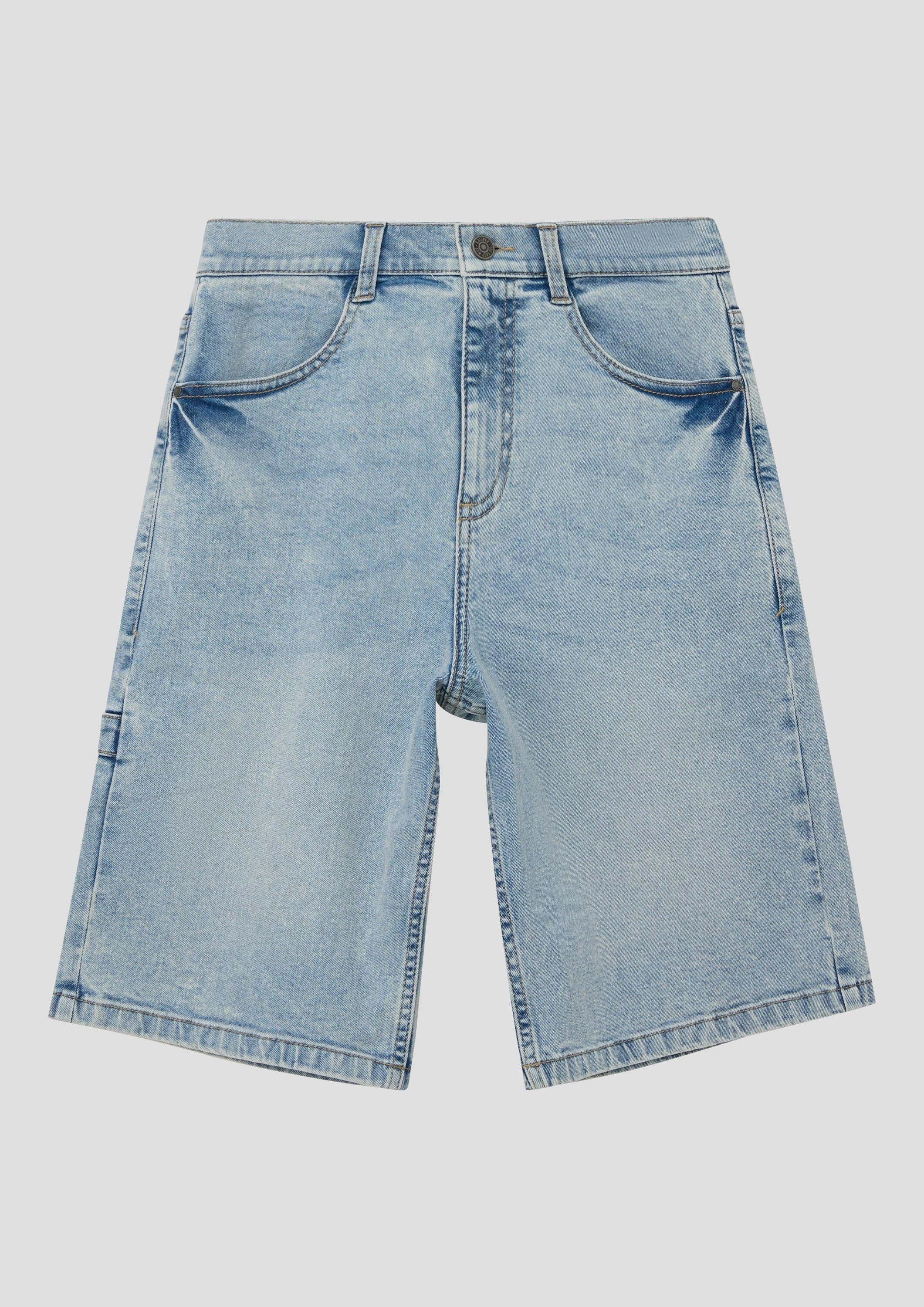 s.Oliver Jeansshorts Jeans-Hose BAGGY Bermuda Jeans Baggy / Relaxed Fit / Mid Rise / Wide Leg