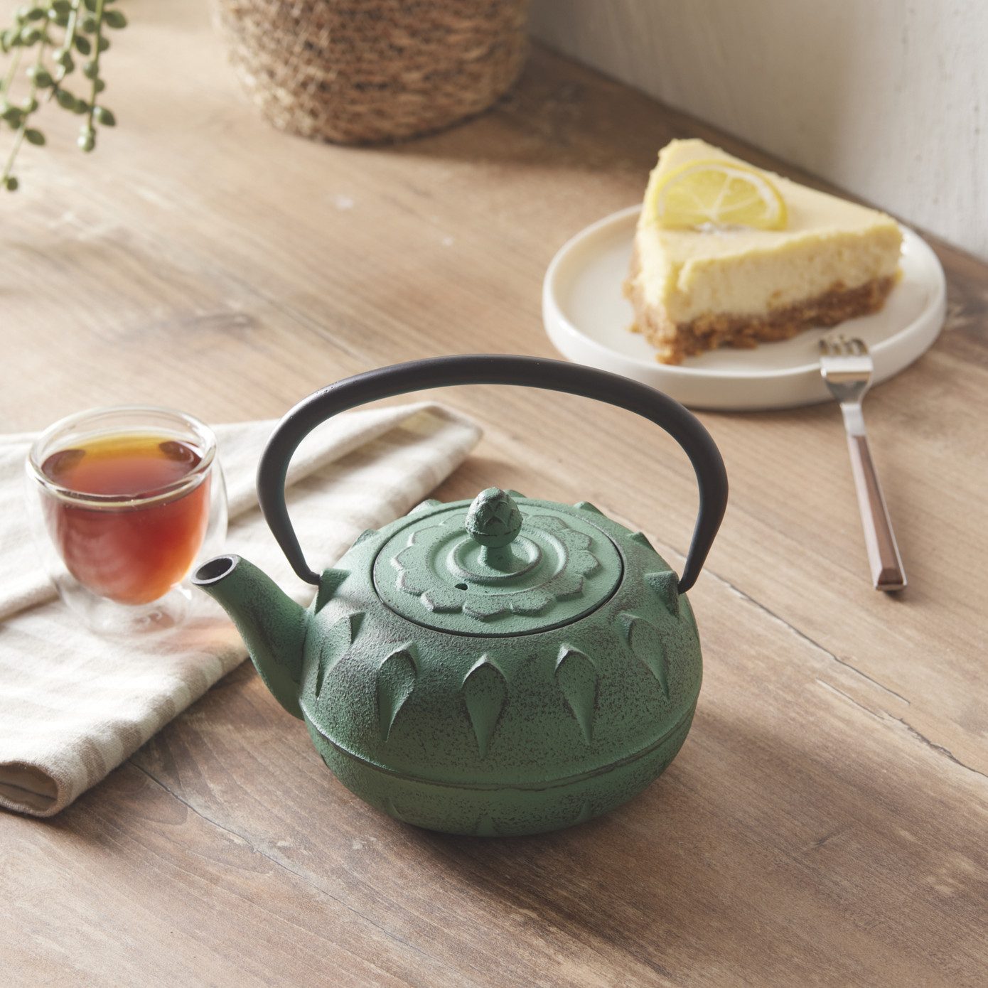 Teekanne Karaca Greenish Teekanne 600 ml Gusseisen Teekannen