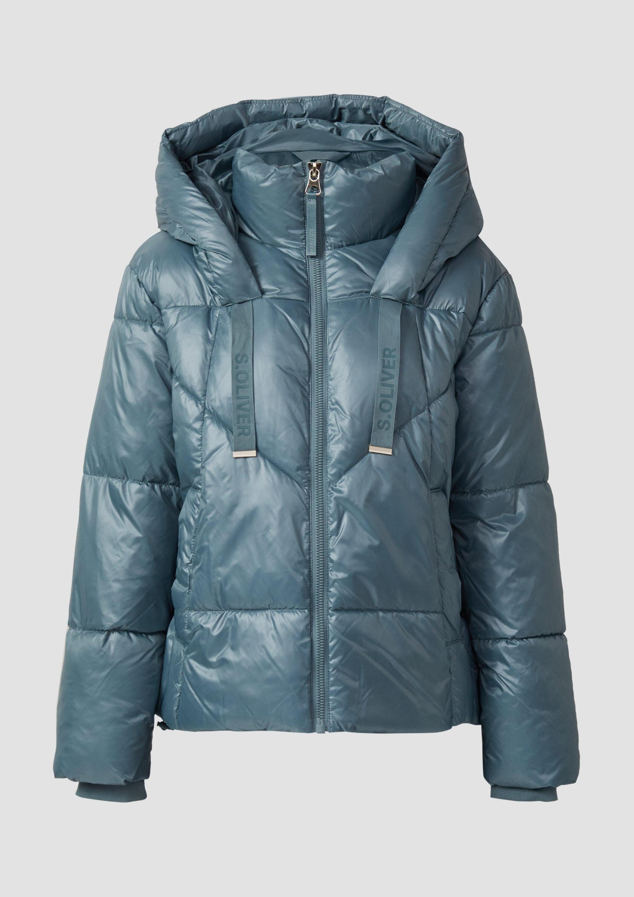 s.Oliver Winterjacke Outdoor-Jacke Steppjacke mit Weitenregulierung