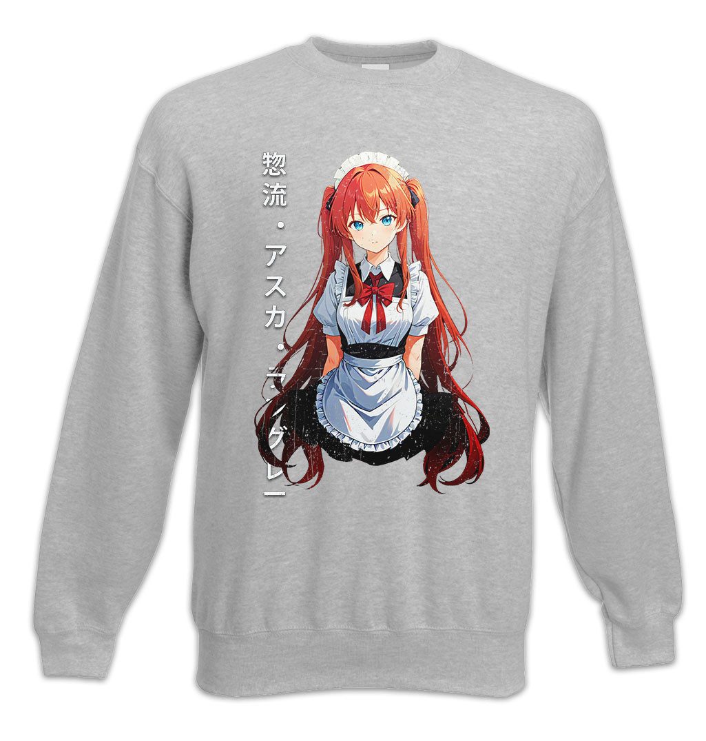 Urban Backwoods Sweatshirt Neon Schoolgirl Sweatshirt Nerv Genesis Asuka Neon Gendo Evangelion (1-tlg) Schuluniform Anime Shinji Ikari
