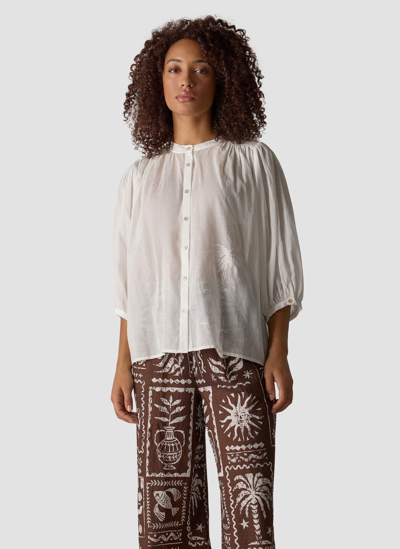 LeComte Klassische Bluse Bluse