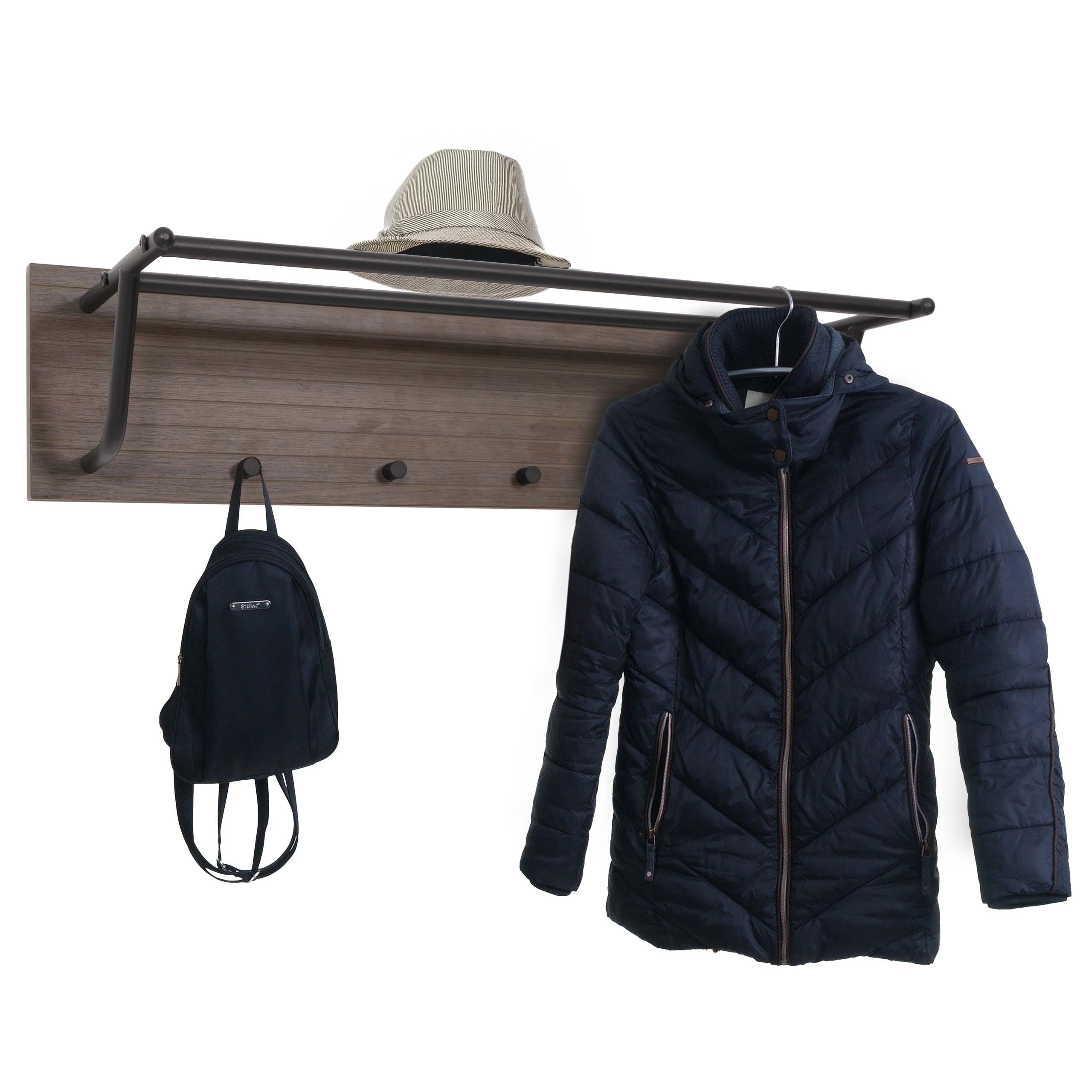 MCW Wandgarderobe MCW-N78-G, Wandpaneel in skandinavischem Stil