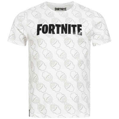 Fortnite T-Shirt »FORTNITE Knights Herren T-Shirt Größe XL white«