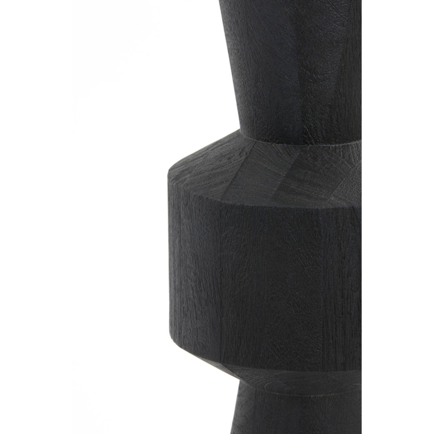 Light & Living Tischleuchte Tischleuchte Lampenfuß GREGOR Light & Living Ø20x60 Lampe matt schwarz, ohne Leuchtmittel