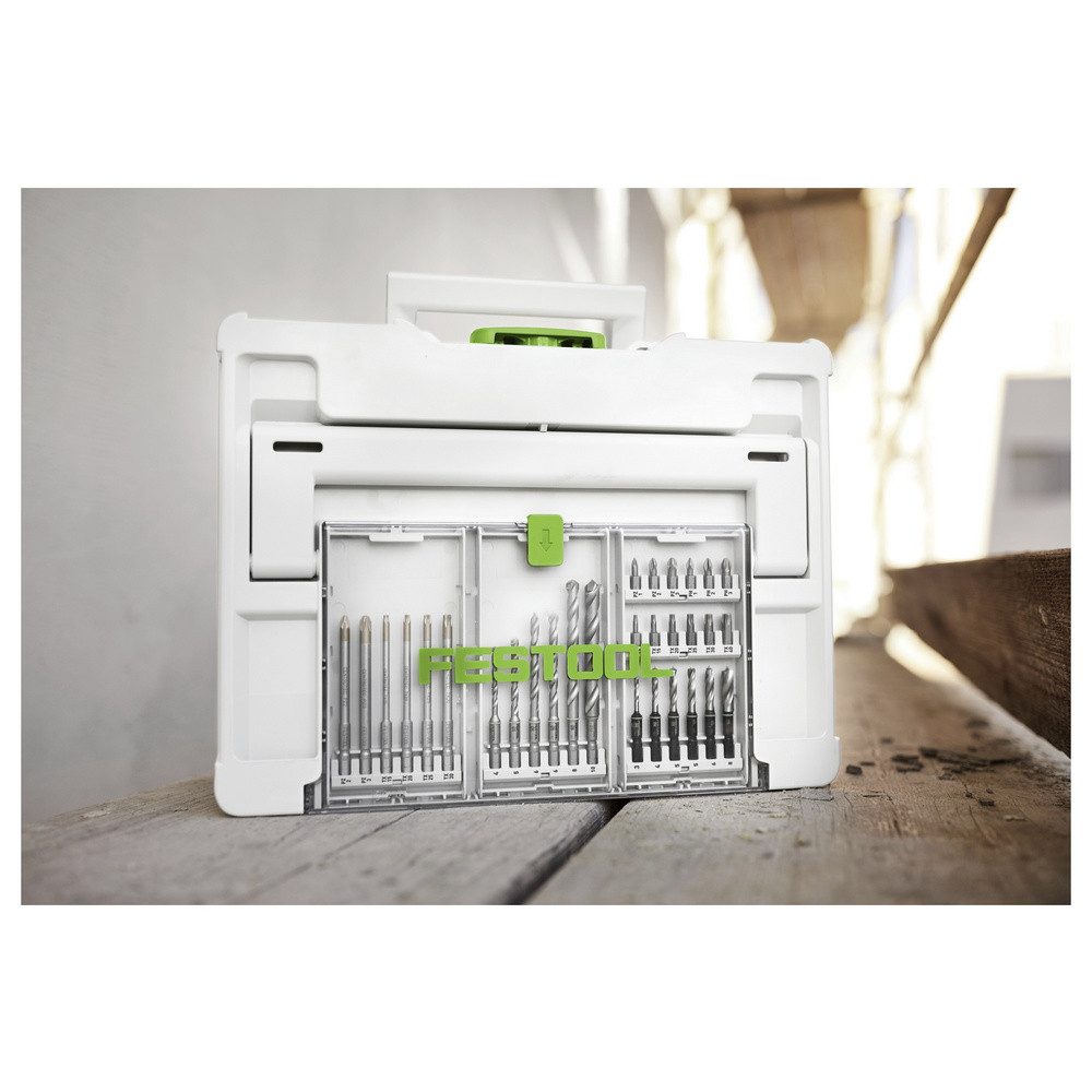 FESTOOL Bohrer- und Bitset Festool 577397 BKS SYS3 D4-10 CE/S Bohrer-Set 4 mm, 5 mm, 6 mm, 8 mm