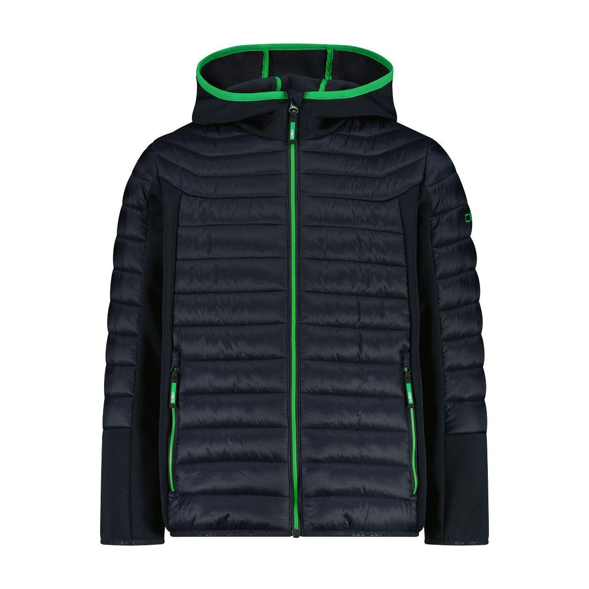 CMP Steppjacke KID Jacket Hybrid FIX Hood Funktionale Hybridjacke für Kinder, die Schutz, Wärme und