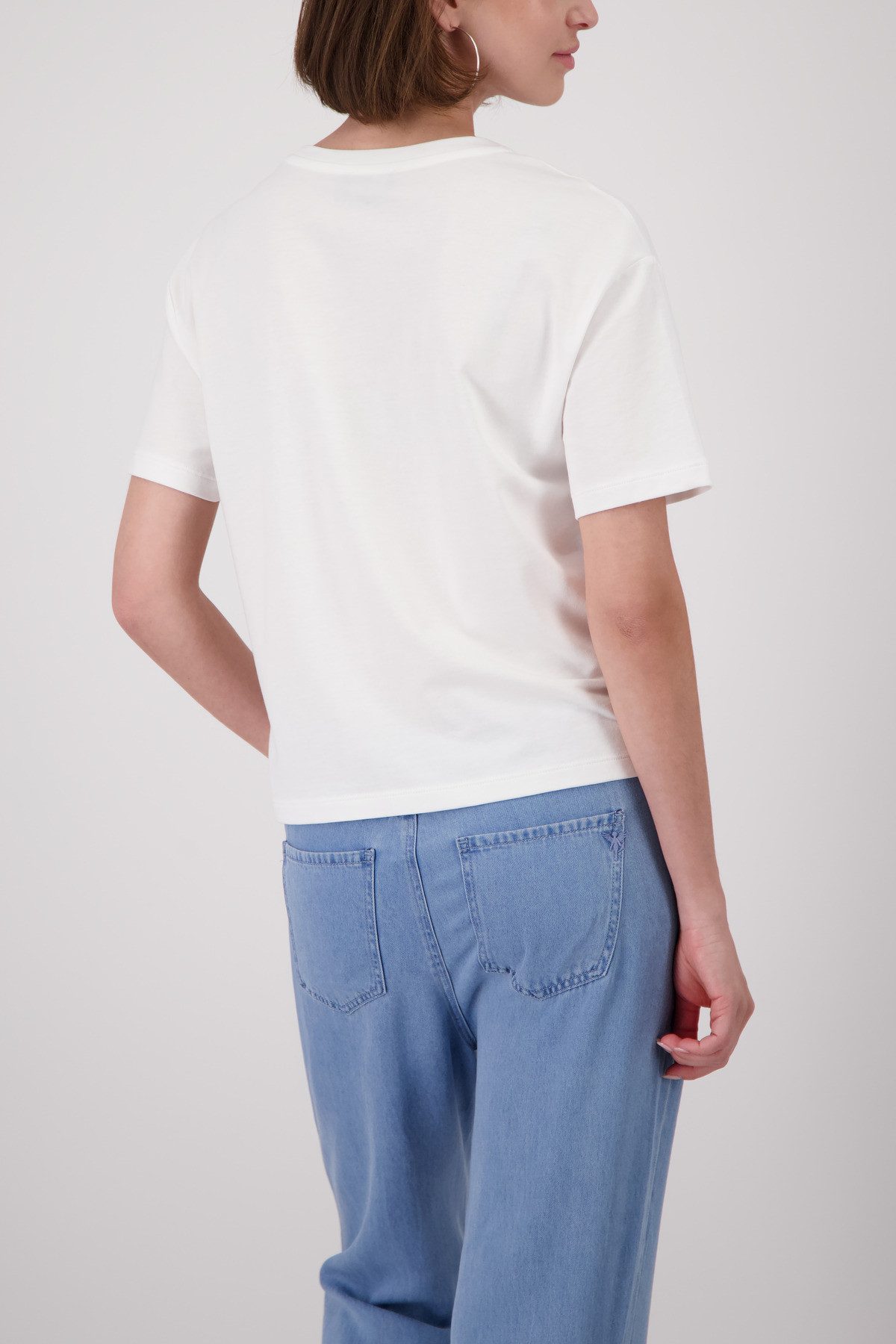 Monari Rundhalsshirt mit Frontprint