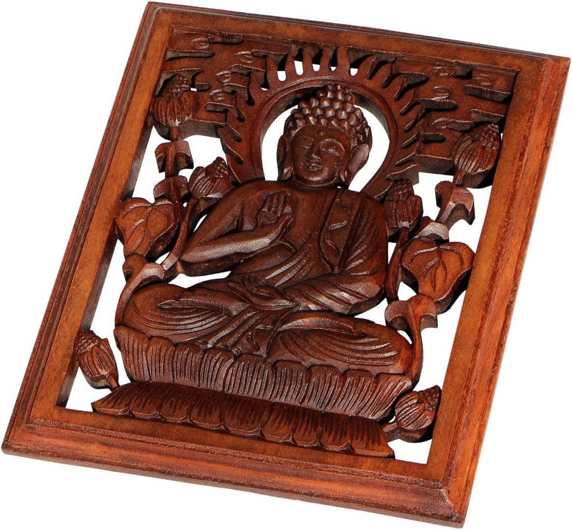 Wogeka Wanddekoobjekt Wand-Relief 30 cm Asien günstig online kaufen