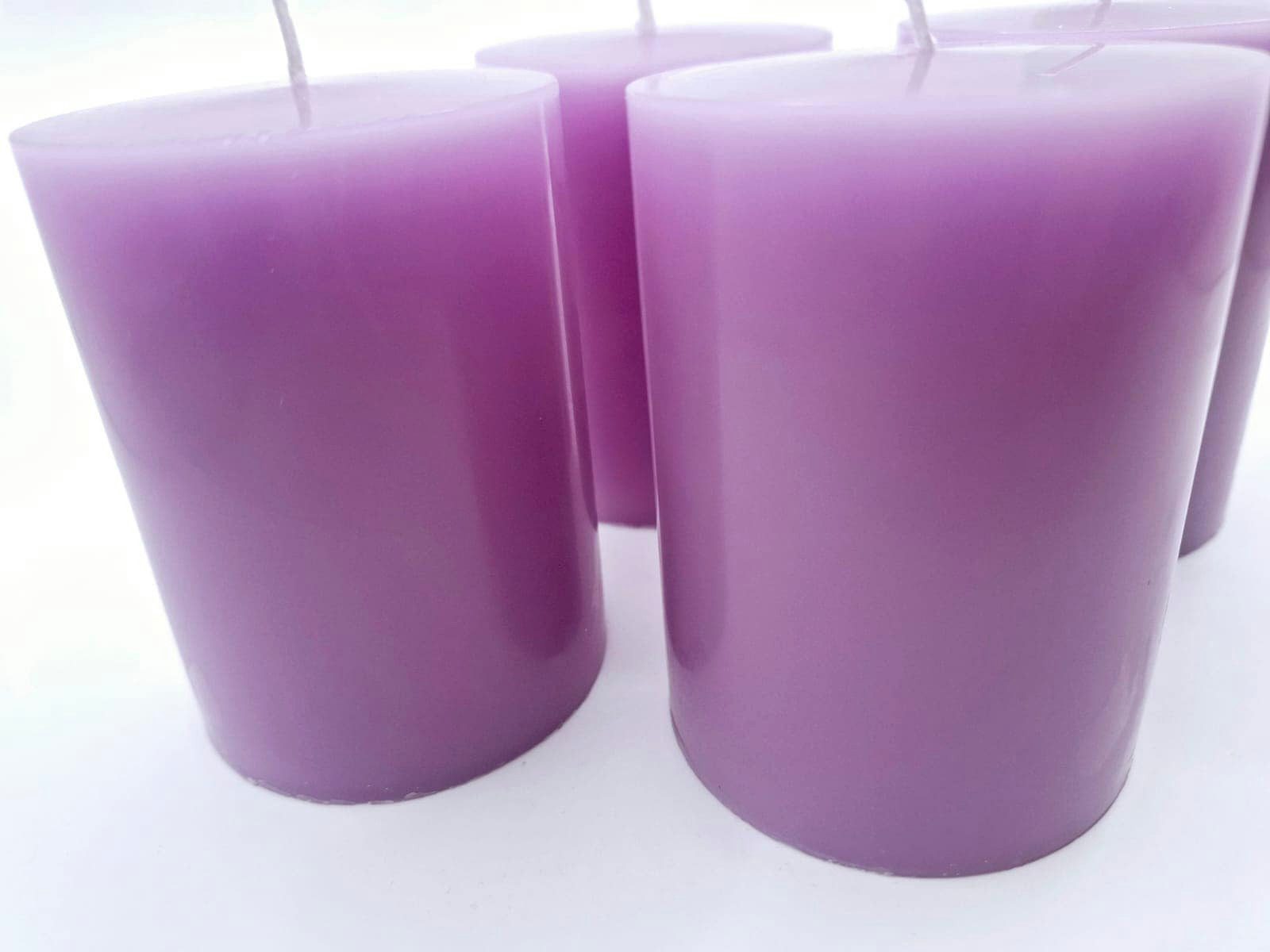 meytrade Adventskerze Kerzen 4er Set Farbe wählbar blau, rot, lavendel, tür günstig online kaufen