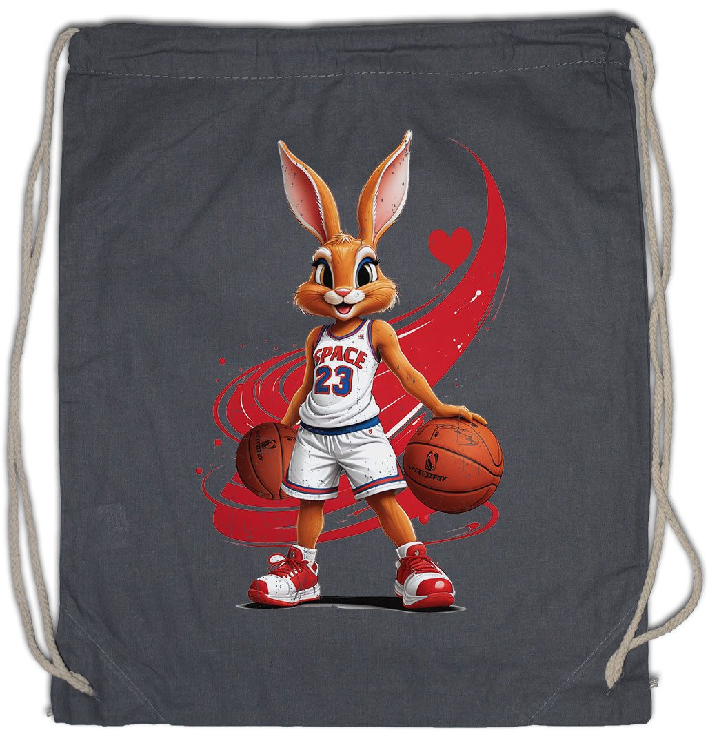 Urban Backwoods Turnbeutel Space Bunny Girl Turnbeutel Lola Basketball Jam Cartoon Movie Tunes (1-tlg), Comic Kult Looney Toon