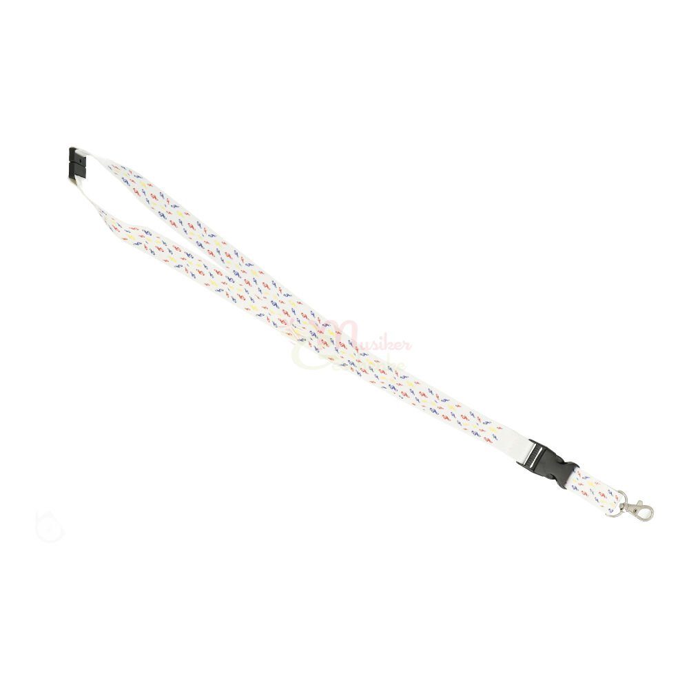Schlüsselanhänger Lanyard Notenschlüssel