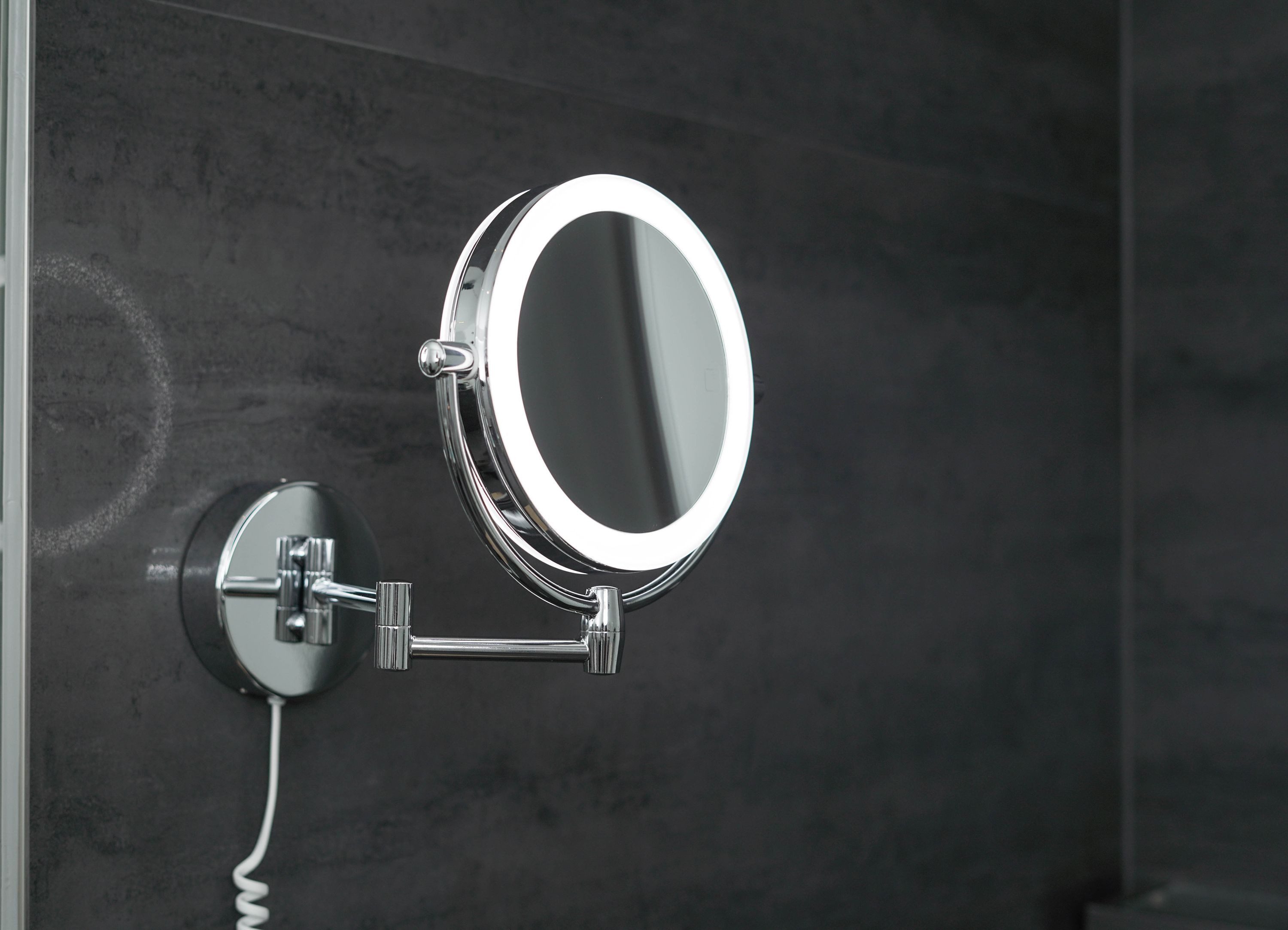 Libaro Kosmetikspiegel mit Beleuchtung MODENA LED Schminkspiegel 3-fach & 7 günstig online kaufen