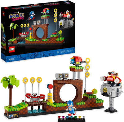 LEGO® Konstruktionsspielsteine »Sonic the Hedgehog™ – Green Hill Zone (21331), LEGO® Ideas«, (1125 St), Made in Europe