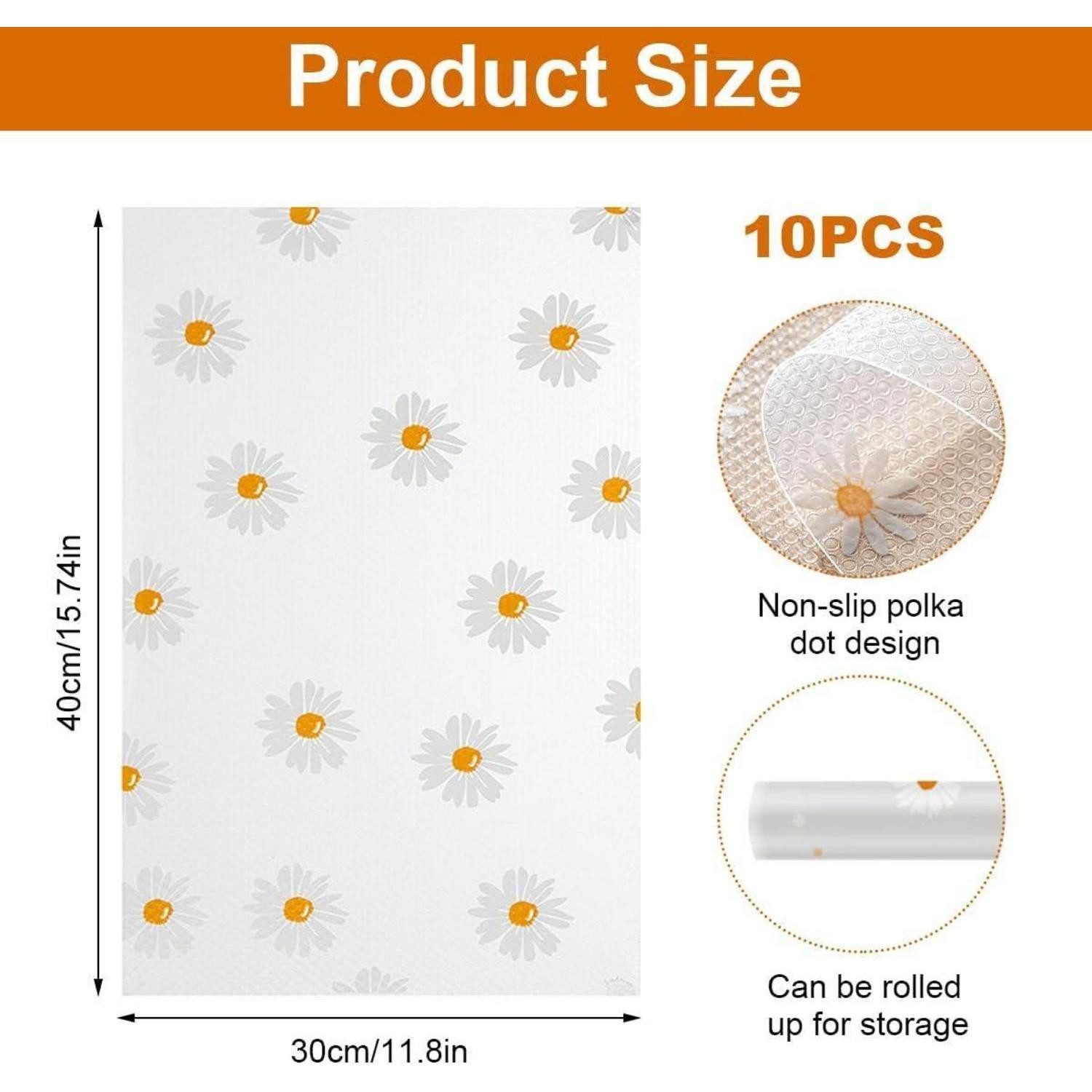 LuxusKollektion Küchenorganizer-Set 10 Stück Antibakterielle Kühlschrankmat günstig online kaufen