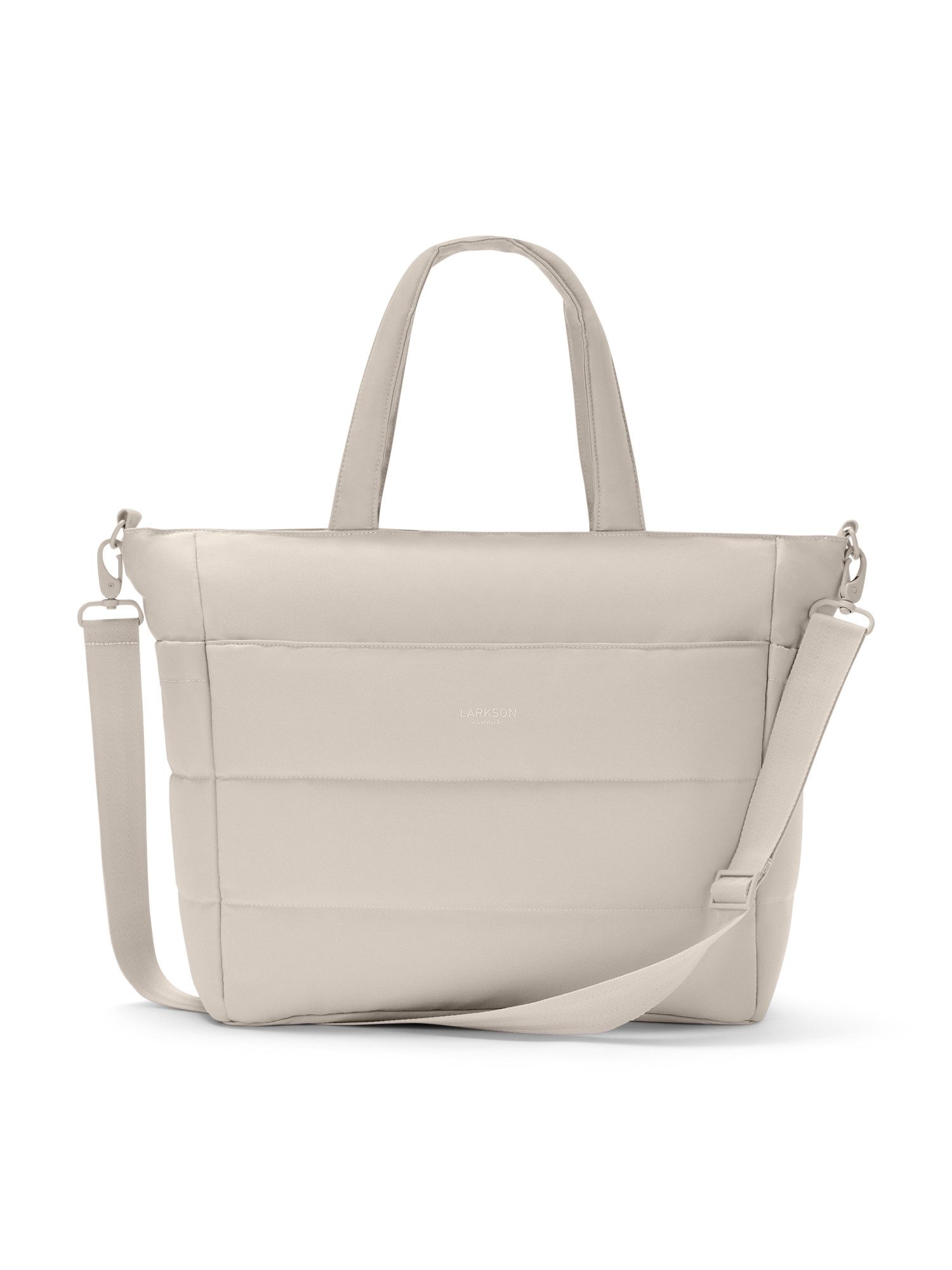 LARKSON Shopper Alma Tote Bag (1-tlg), Puffer Tasche mit vielen Fächern