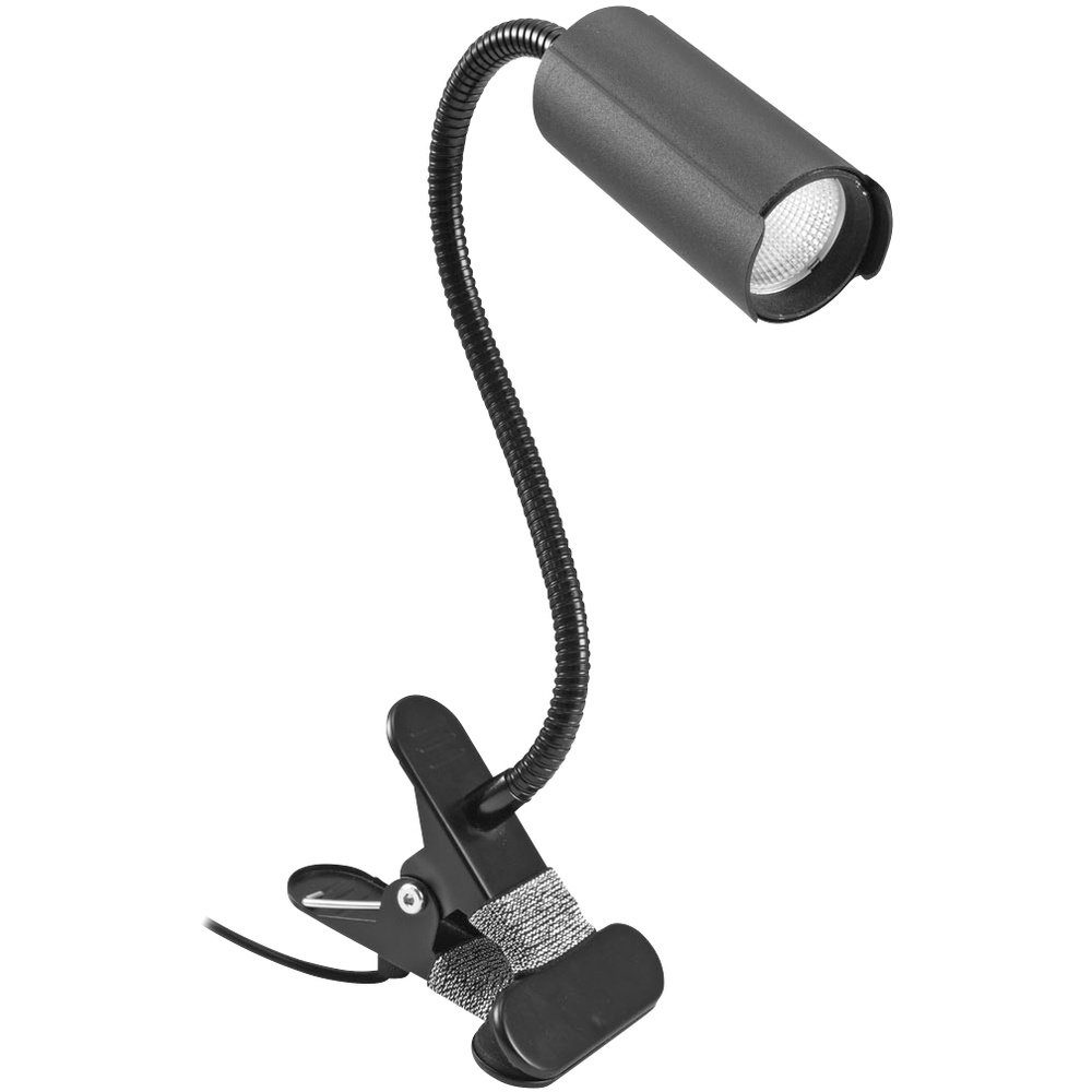 EUROLITE Klemmleuchte Eurolite KKL-7 41600550 LED-Klemmleuchte 7 W Schwarz günstig online kaufen