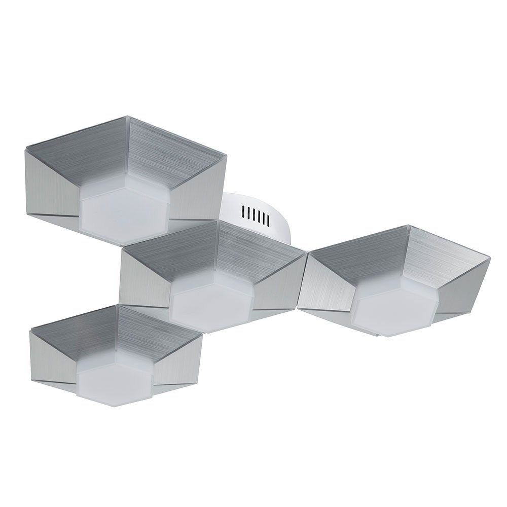 WOFI LED Deckenleuchte, LED-Leuchtmittel fest verbaut, Warmweiß, LED Deckenleuchte dimmbar Deckenlampe