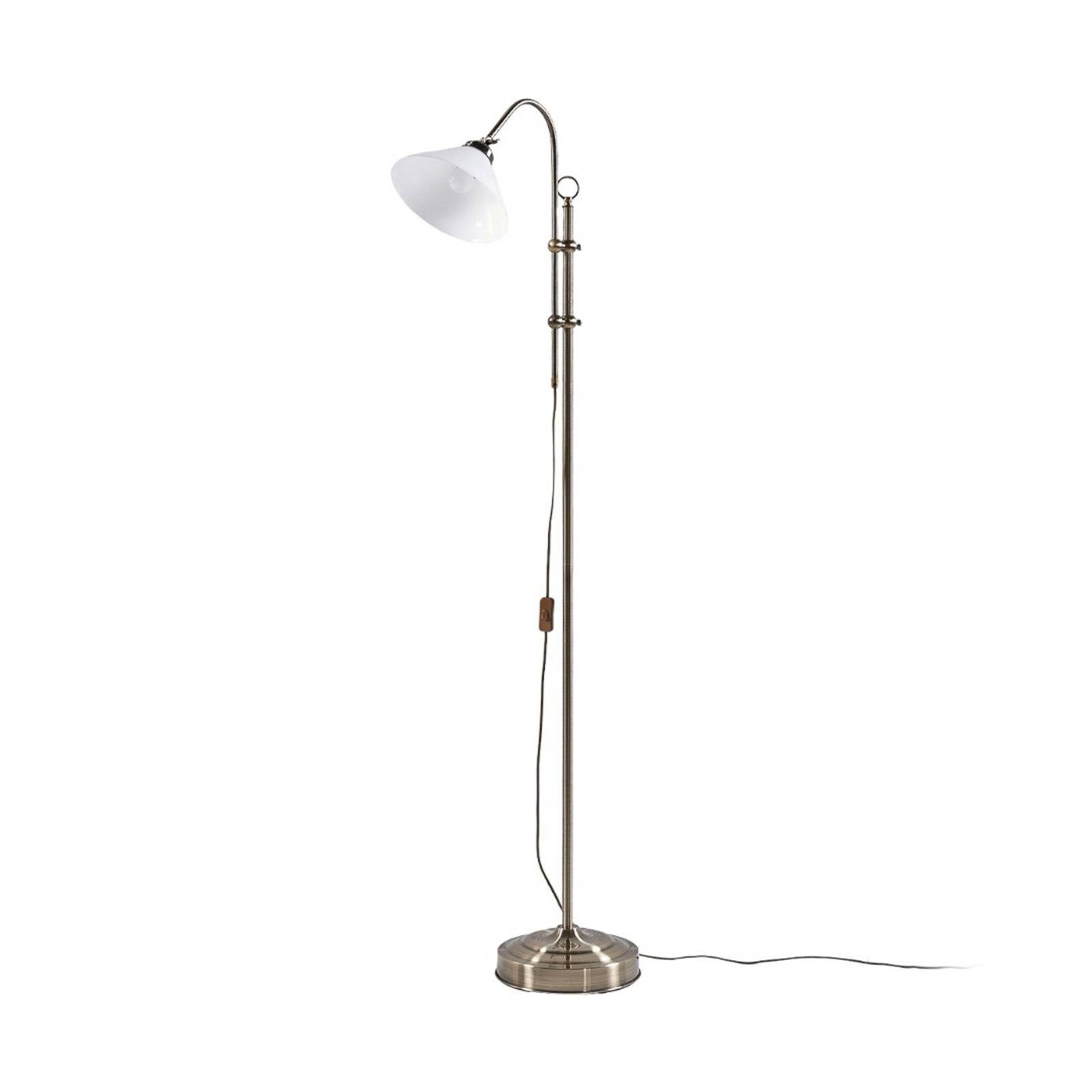 Lindby Stehlampe Otis, Glas IP20, 1 x 60 W