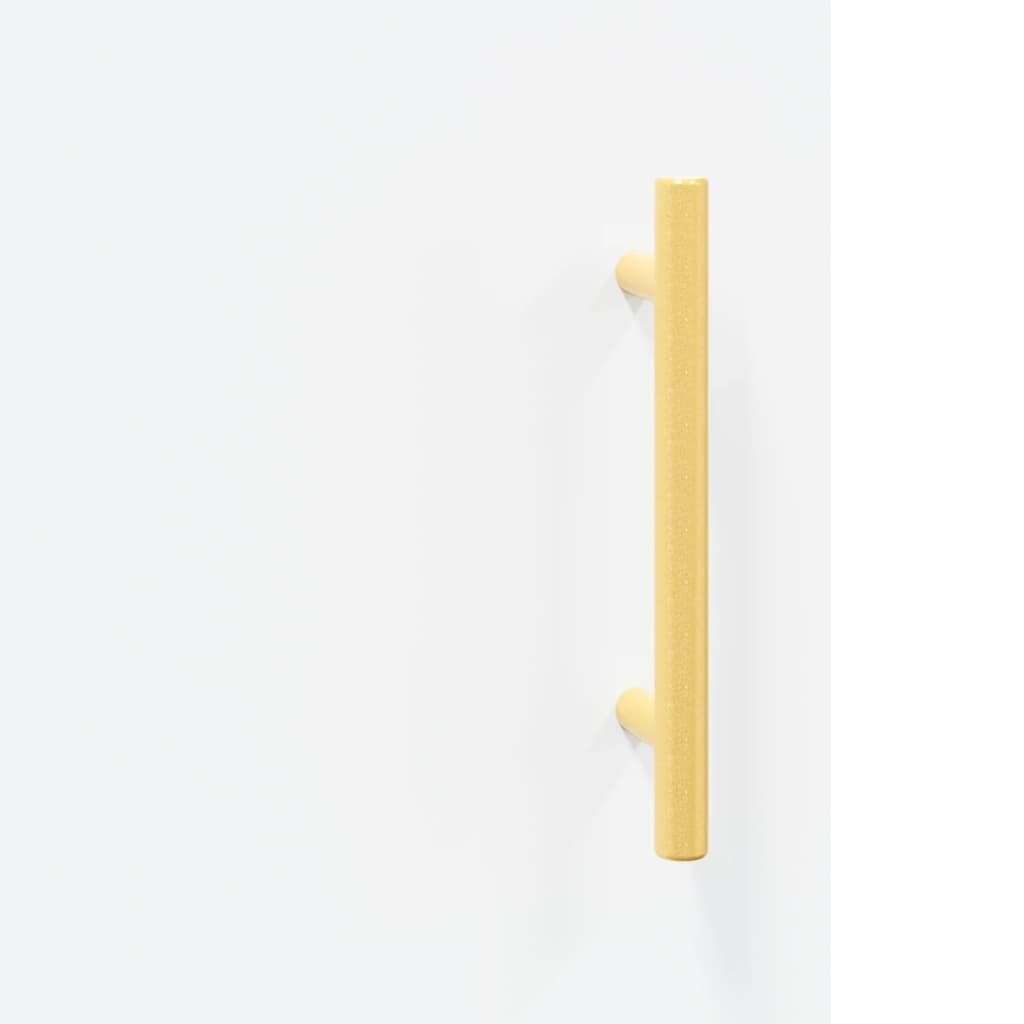 cm Wohnzimmerschrank Highboard Holz Kleiderschrank Weiß vidaXL Hochschrank Regal 69,5x34x180