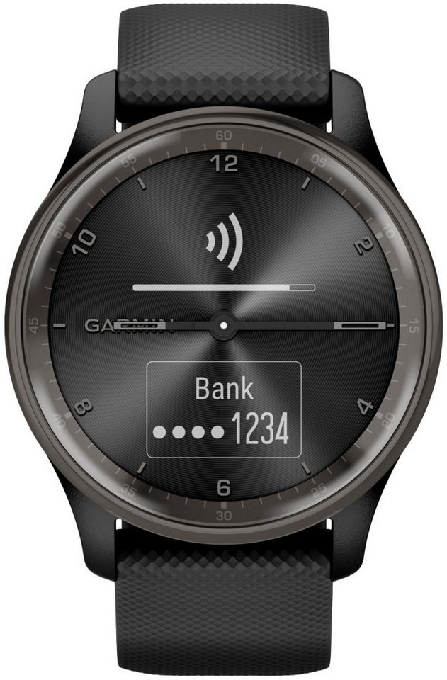 Garmin VIVOMOVE TREND Smartwatch (Garmin) schwarz